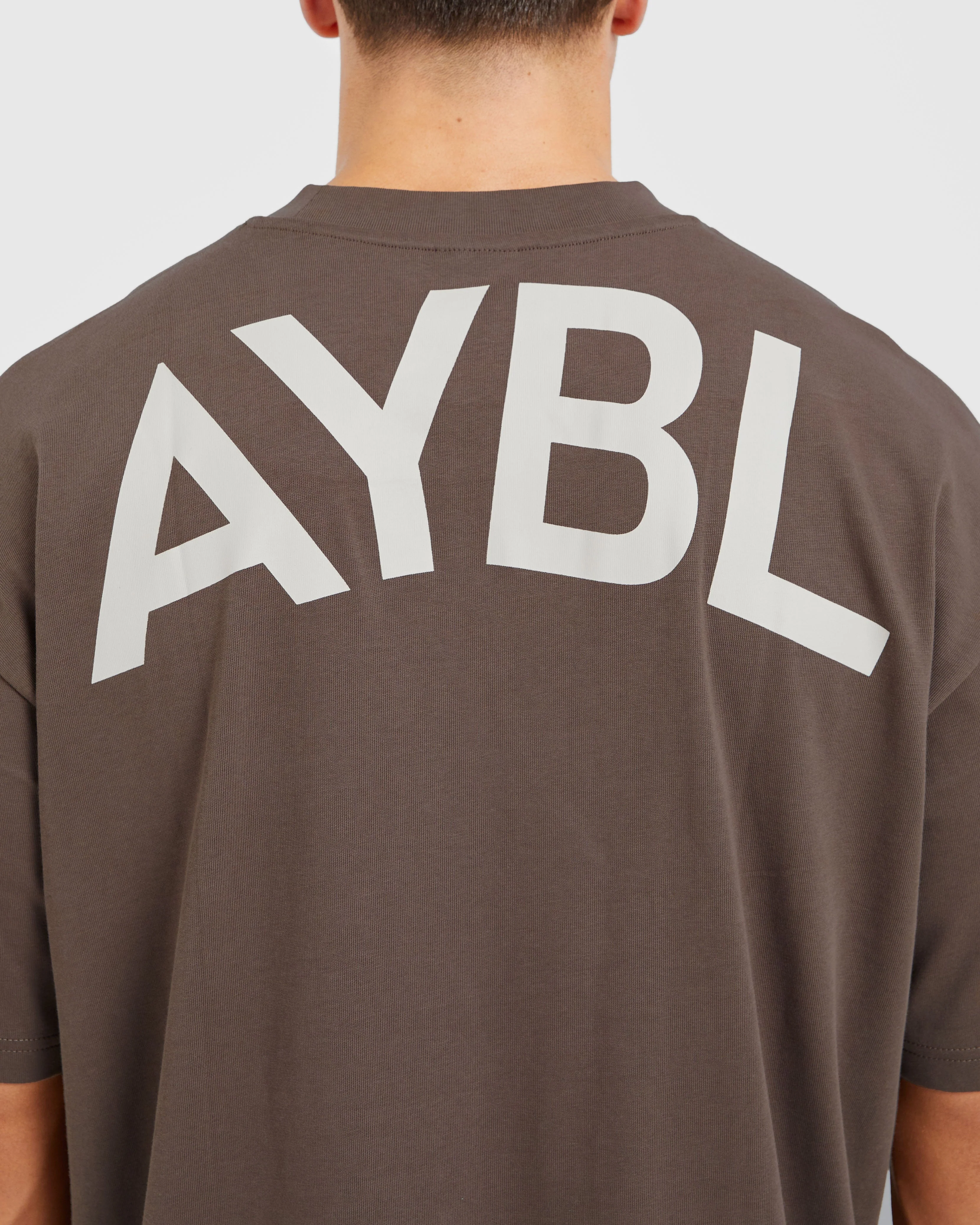 Essential Oversized T Shirt - Brown - Image 6