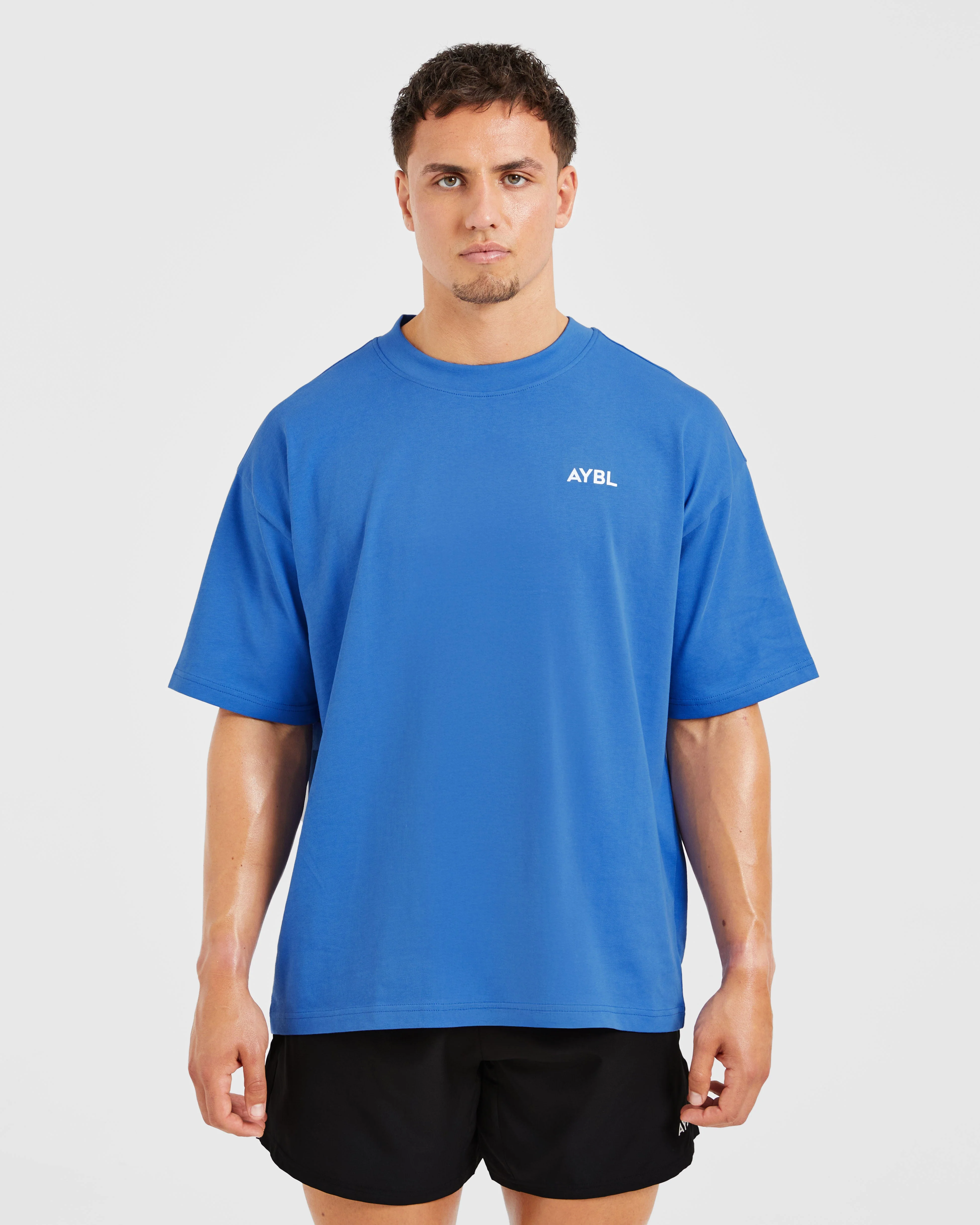Essential Oversized T Shirt - Cobalt - Image 2