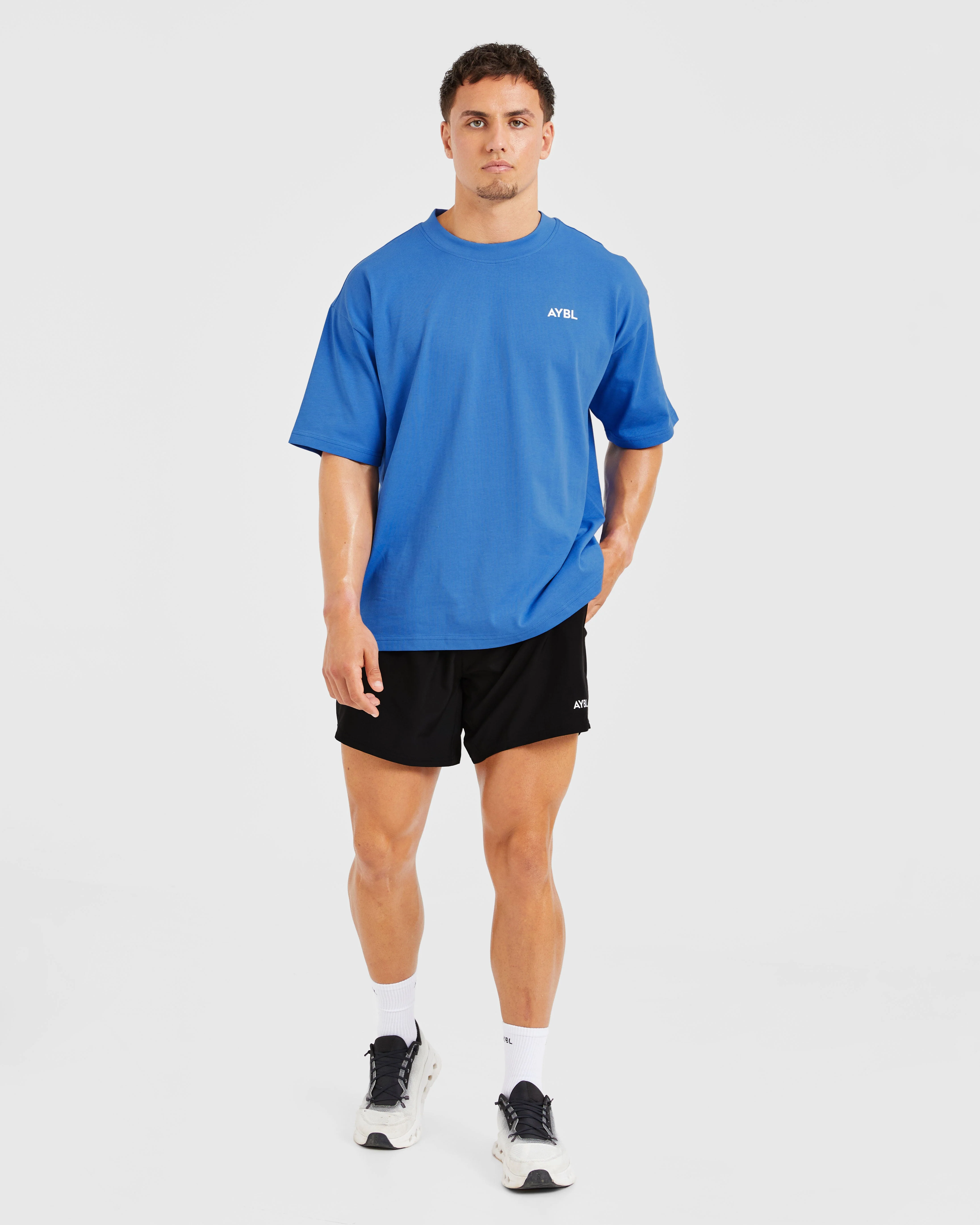 Essential Oversized T Shirt - Cobalt - Image 3