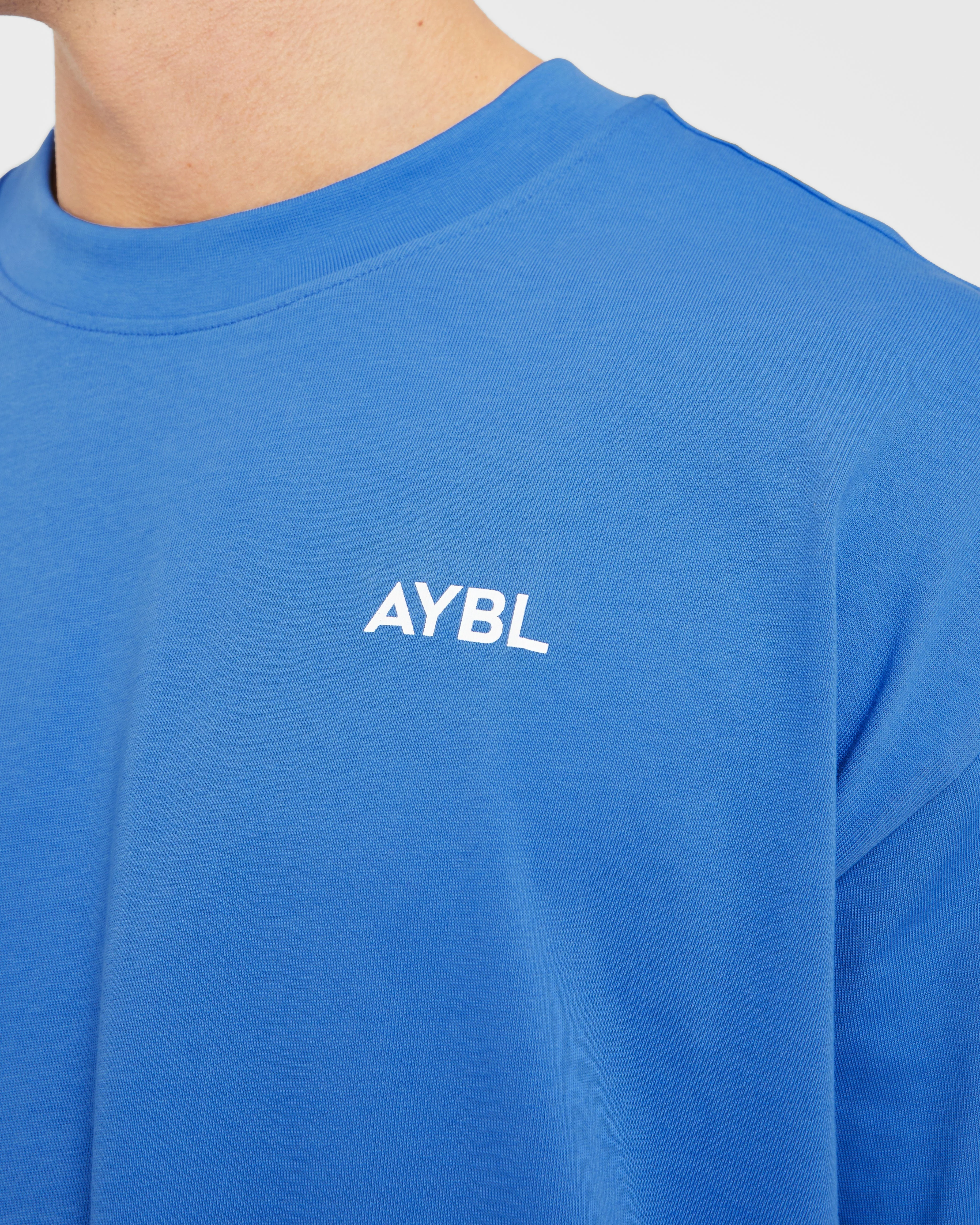 Essential Oversized T Shirt - Cobalt - Image 6