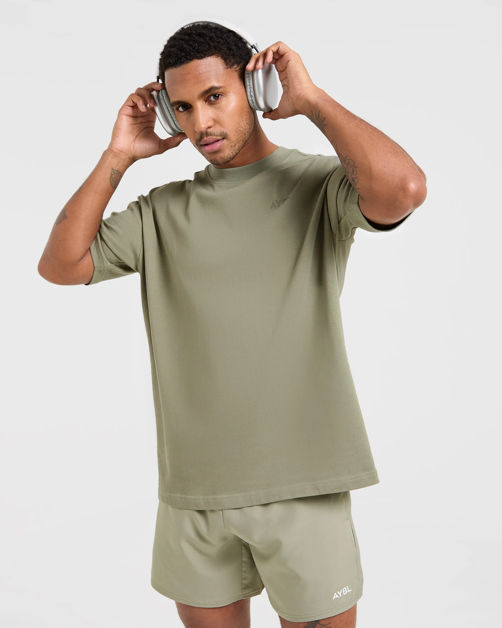 Essential Oversized T Shirt - Desert Olive - Image 8