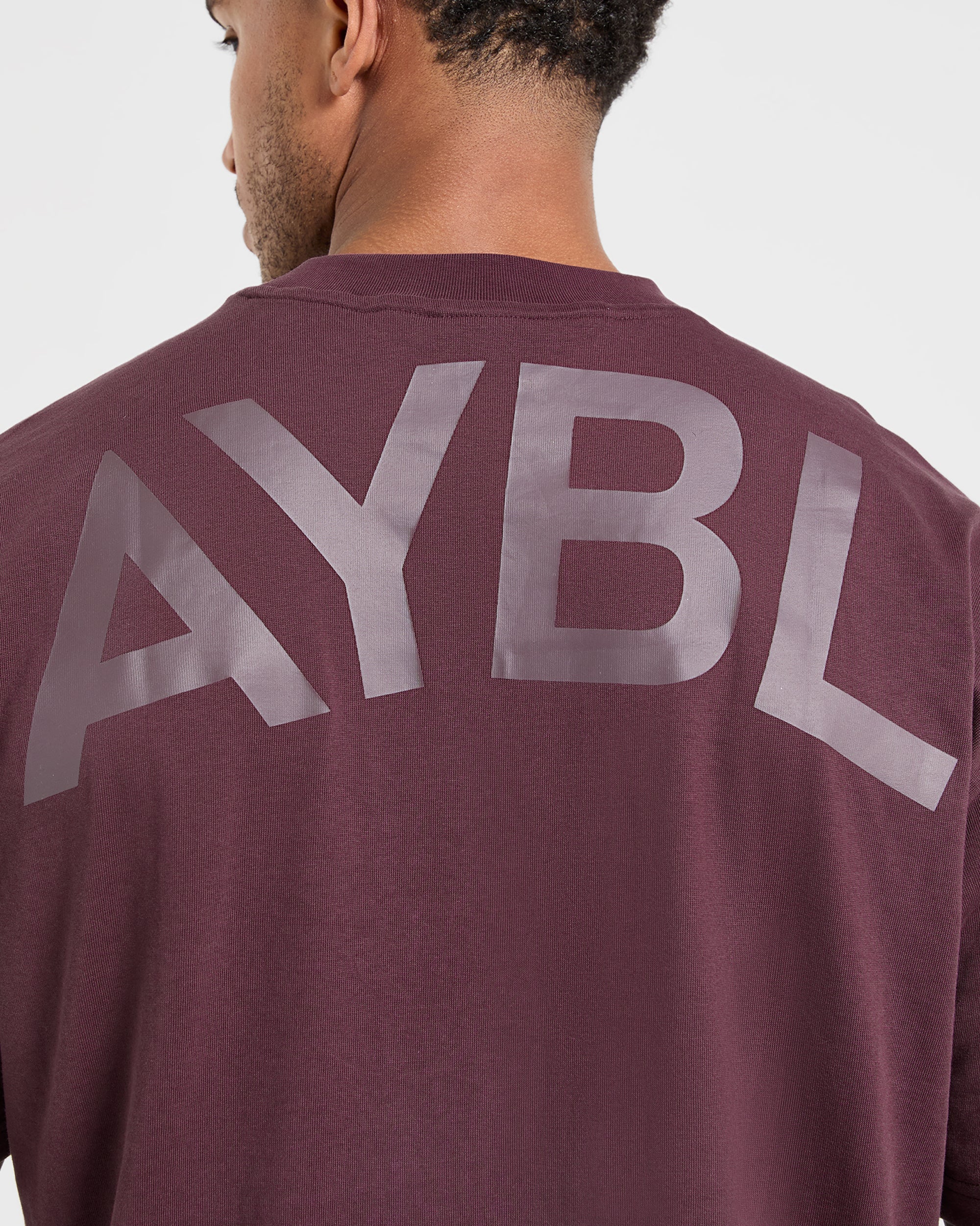 Essential Oversized T Shirt - Dusty Plum - Image 6