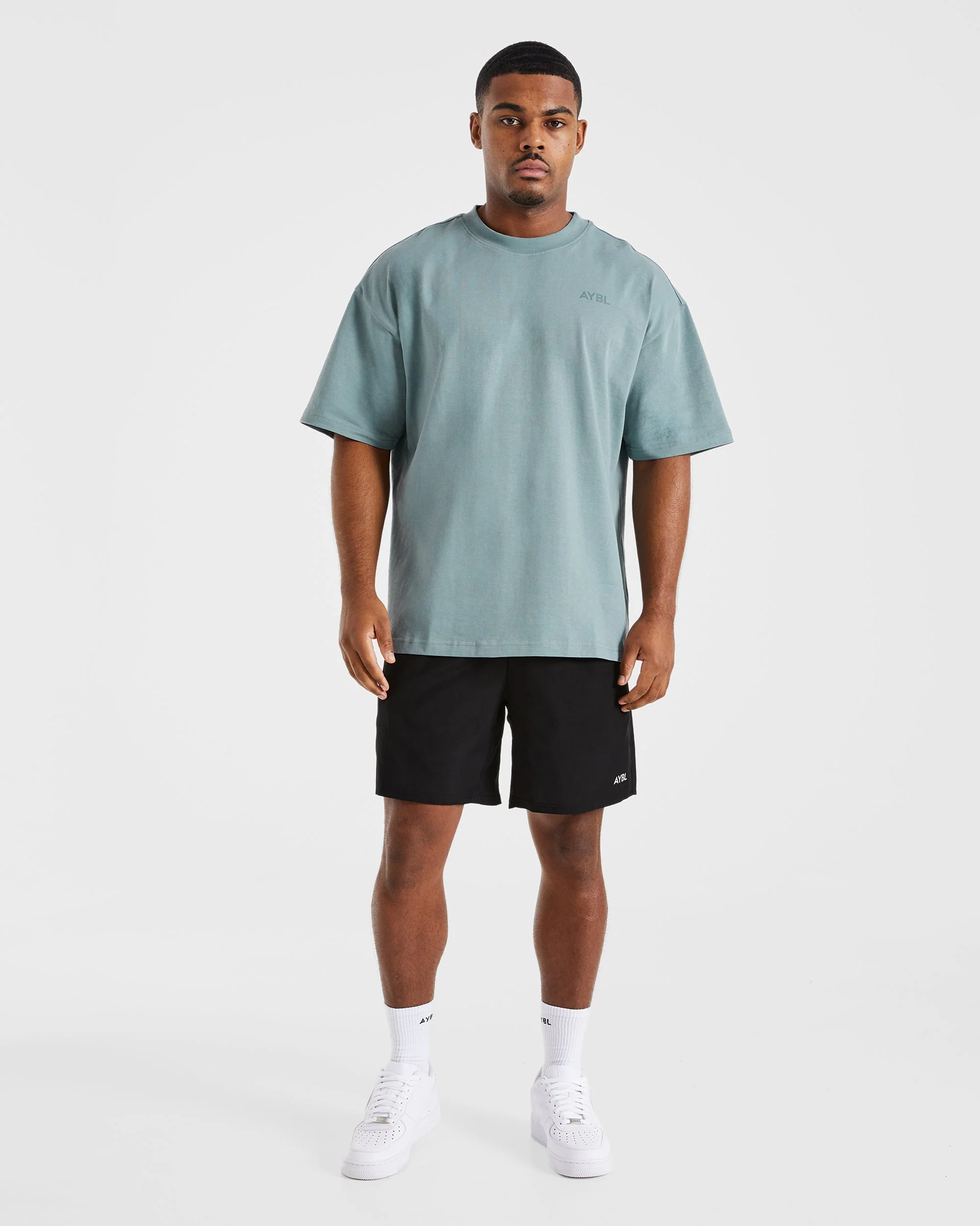 Essential Oversized T Shirt - Ocean Mist - Image 3