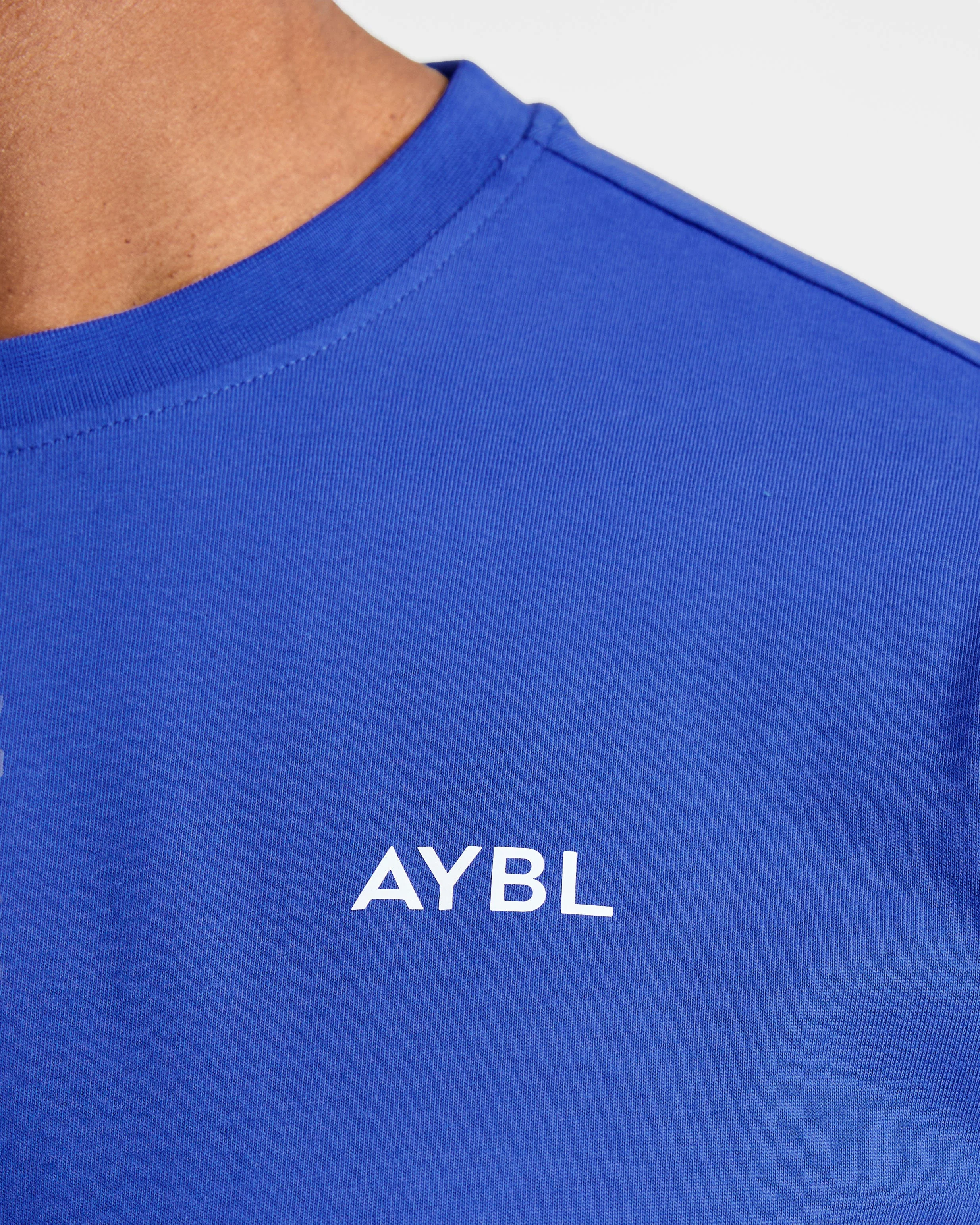 Essential T Shirt - Cobalt Blue - Image 5