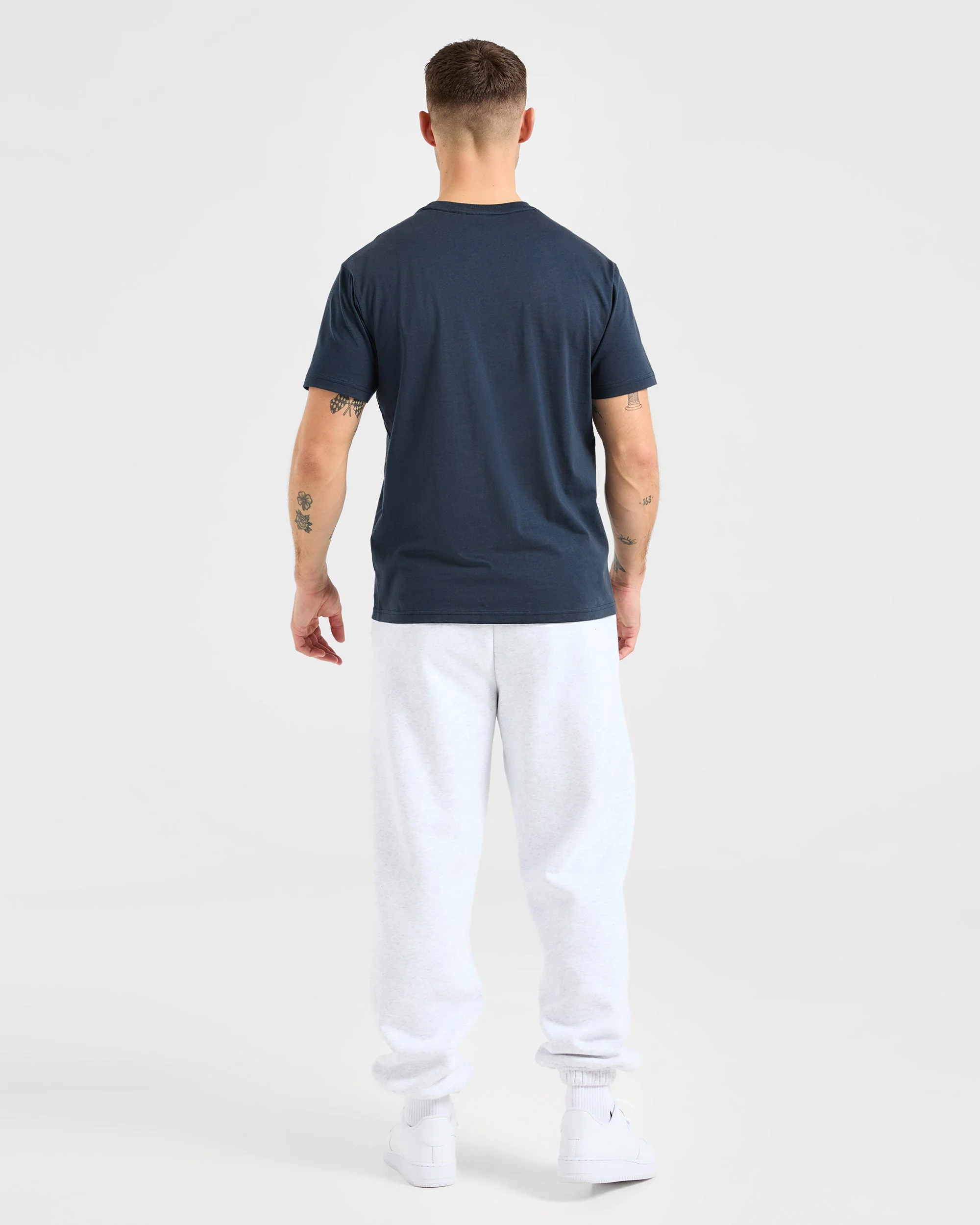 Essential T Shirt - Navy Blue - Image 4