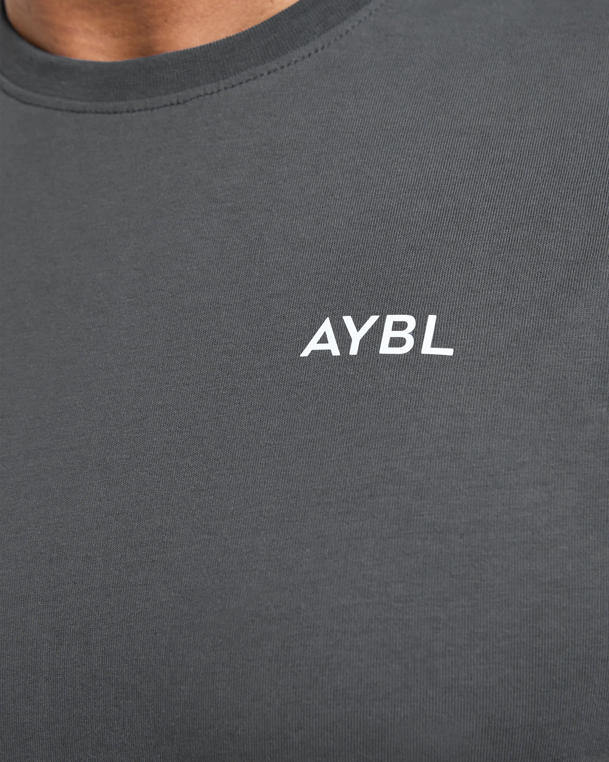 Essential T Shirt - Smoke Grey - Image 5