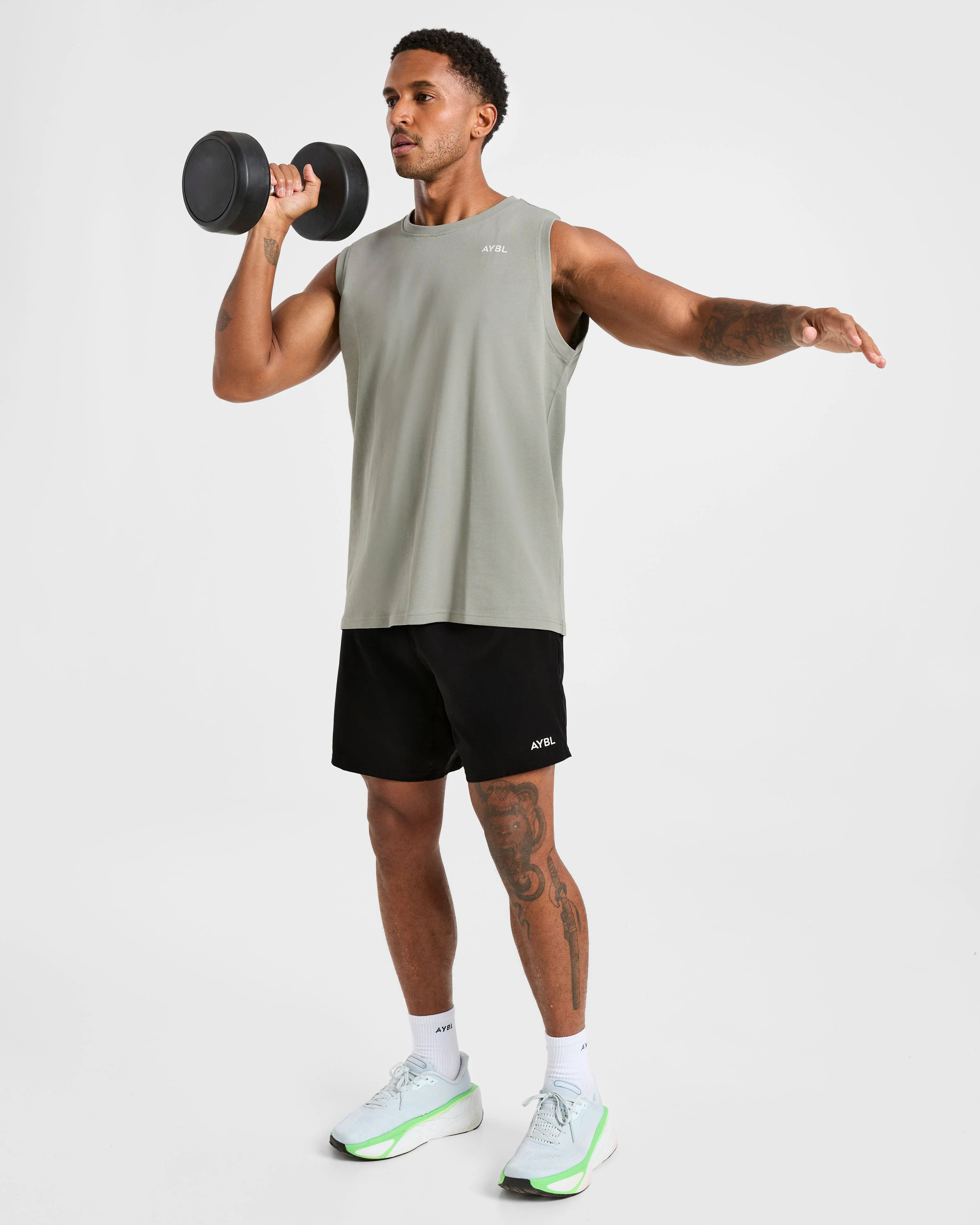 Essential Tank - Washed Sage - Image 7