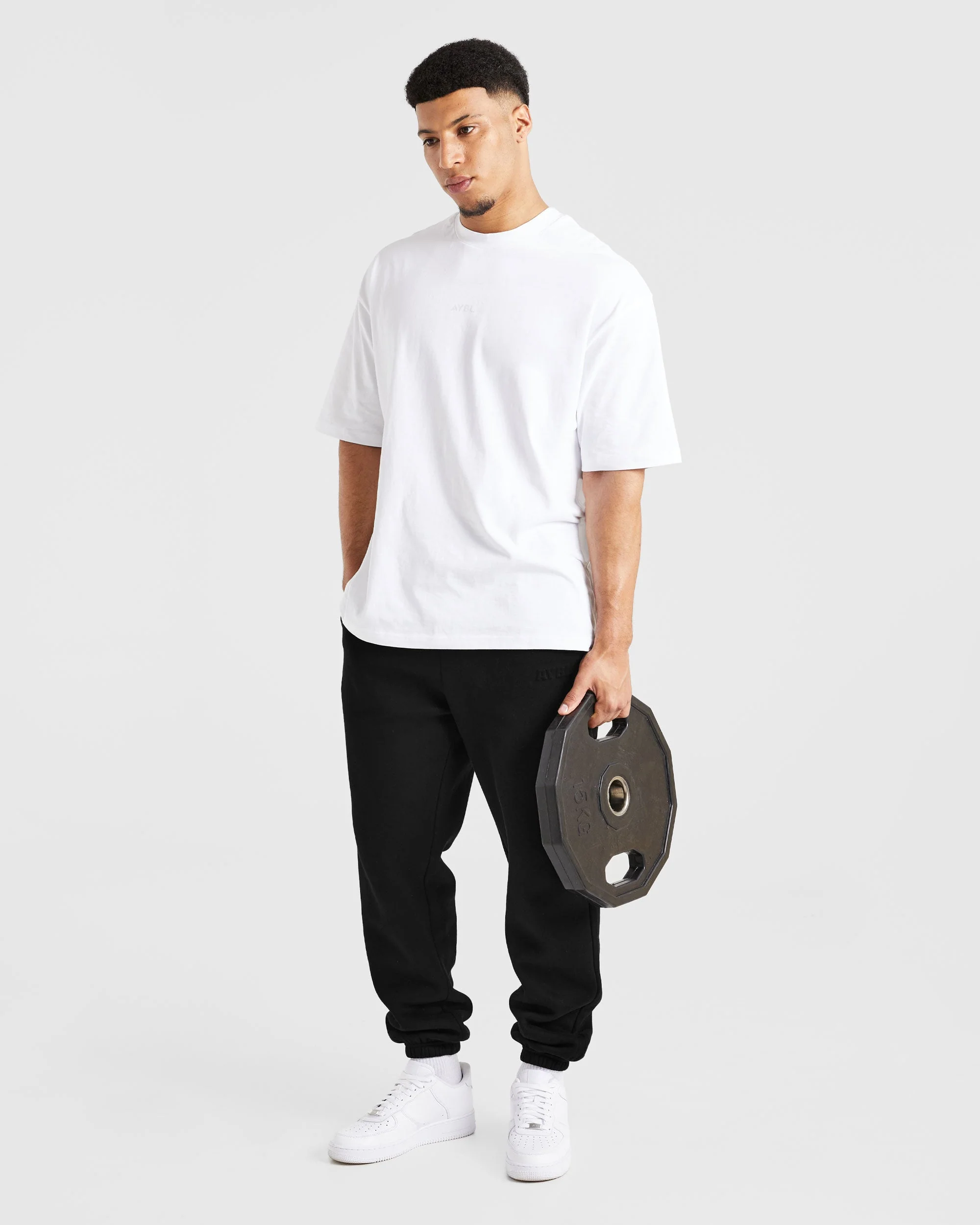 Etched Joggers - Black - Image 7