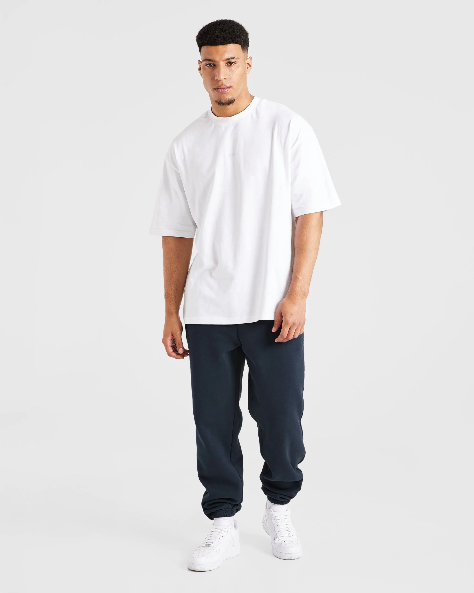 Etched Joggers - Navy - Image 3