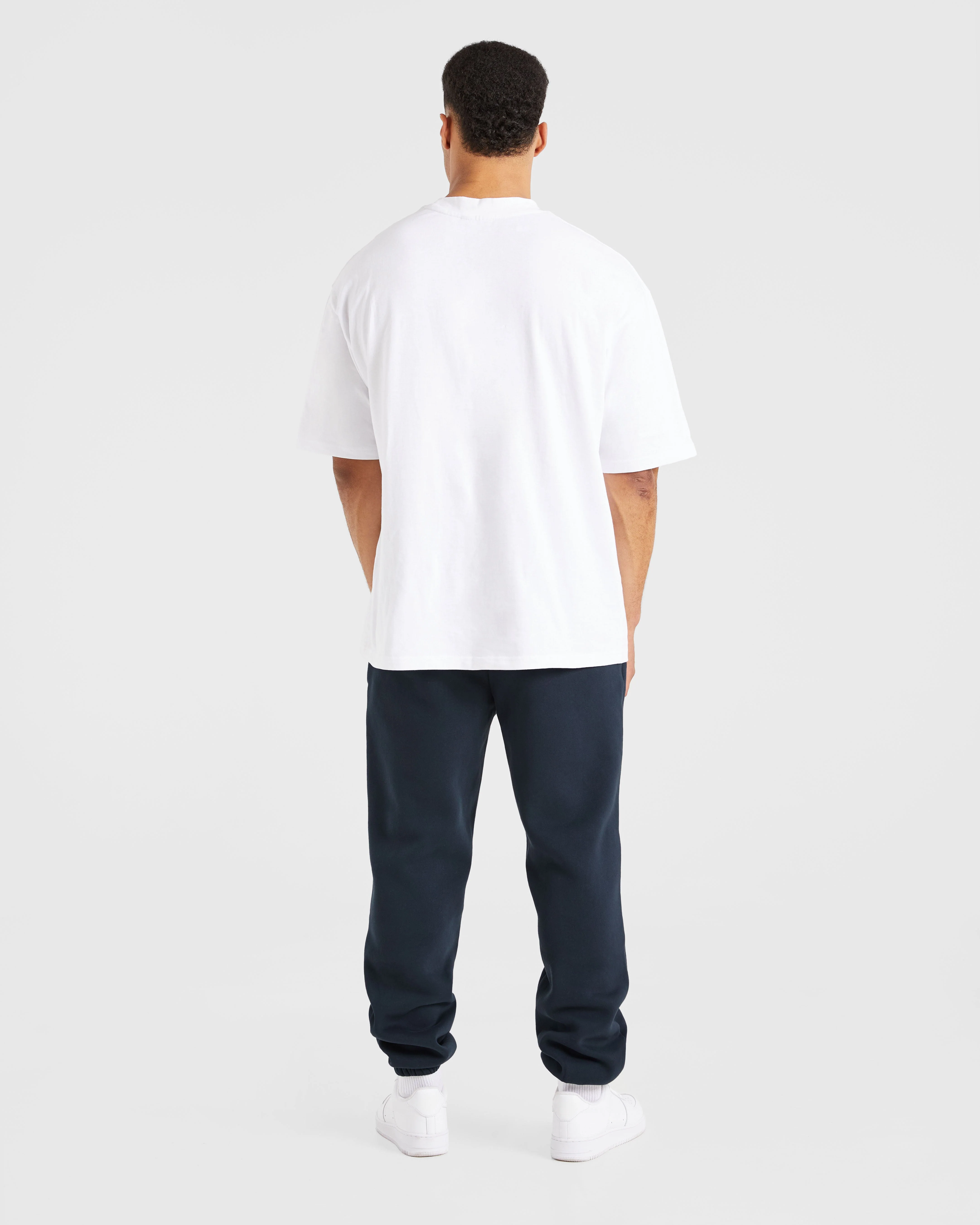 Etched Joggers - Navy - Image 4
