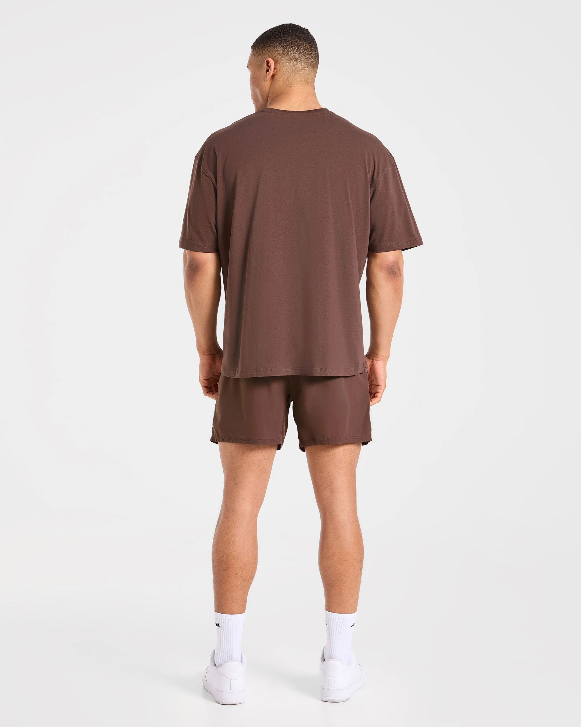 Force Oversized T Shirt - Brown - Image 4
