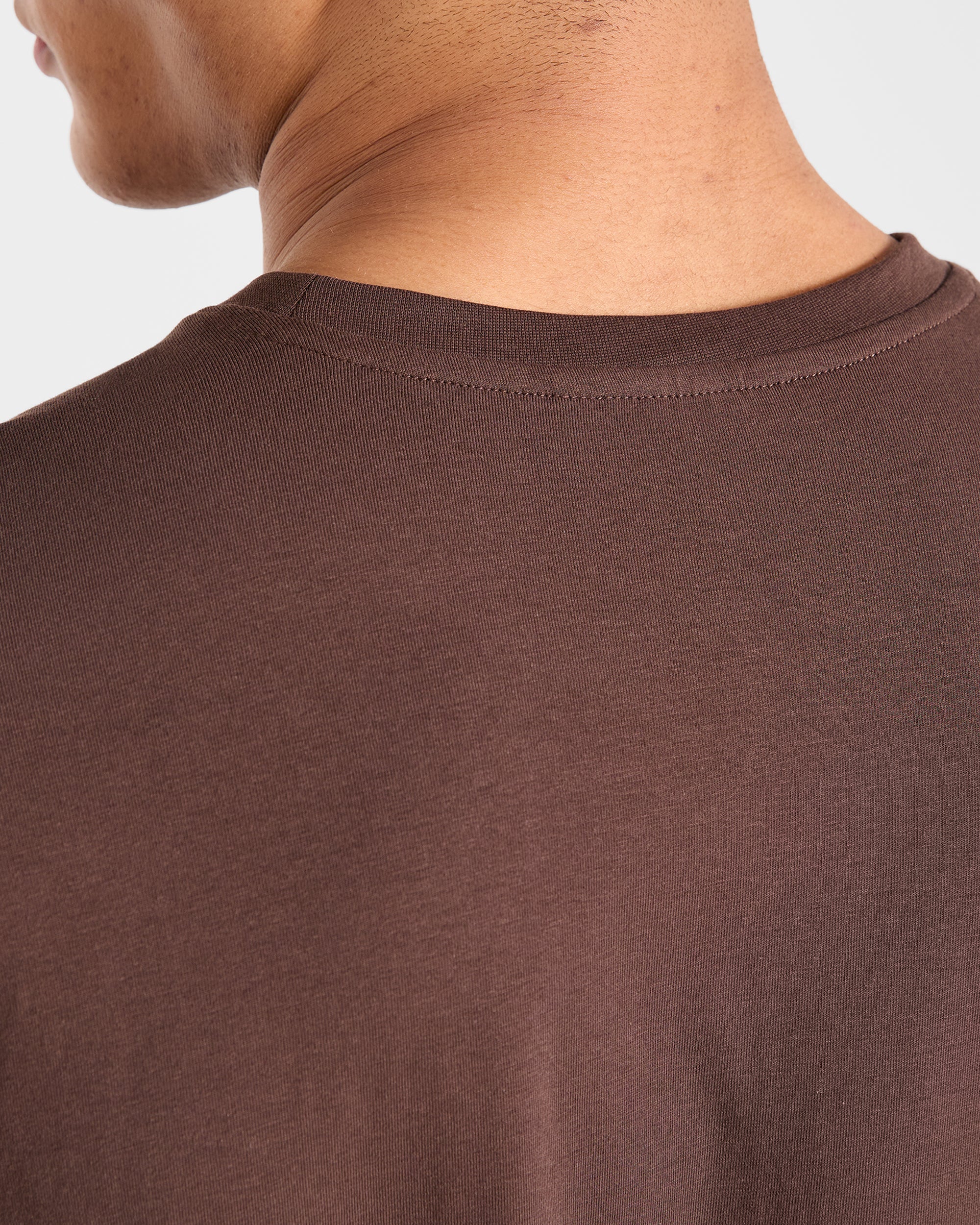 Force Oversized T Shirt - Brown - Image 5