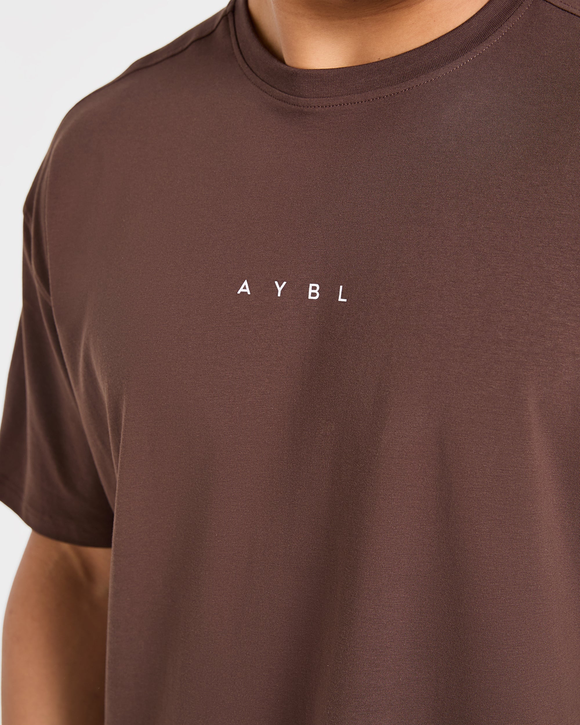 Force Oversized T Shirt - Brown - Image 6