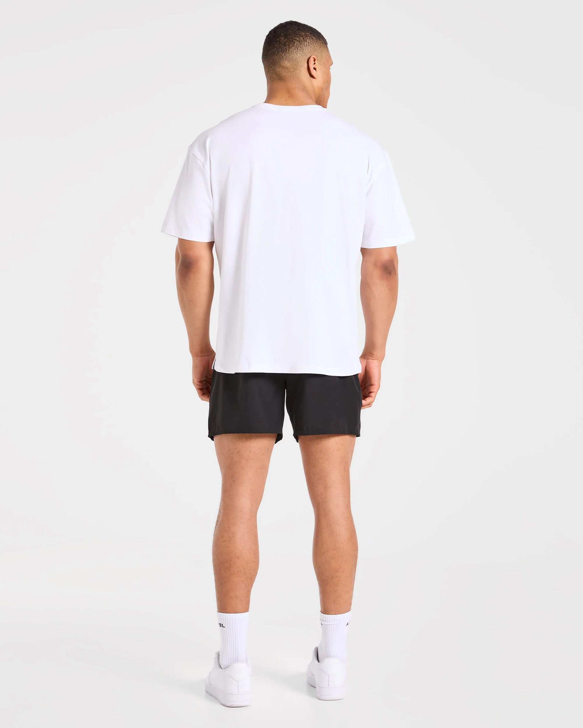 Force Oversized T Shirt - White - Image 4