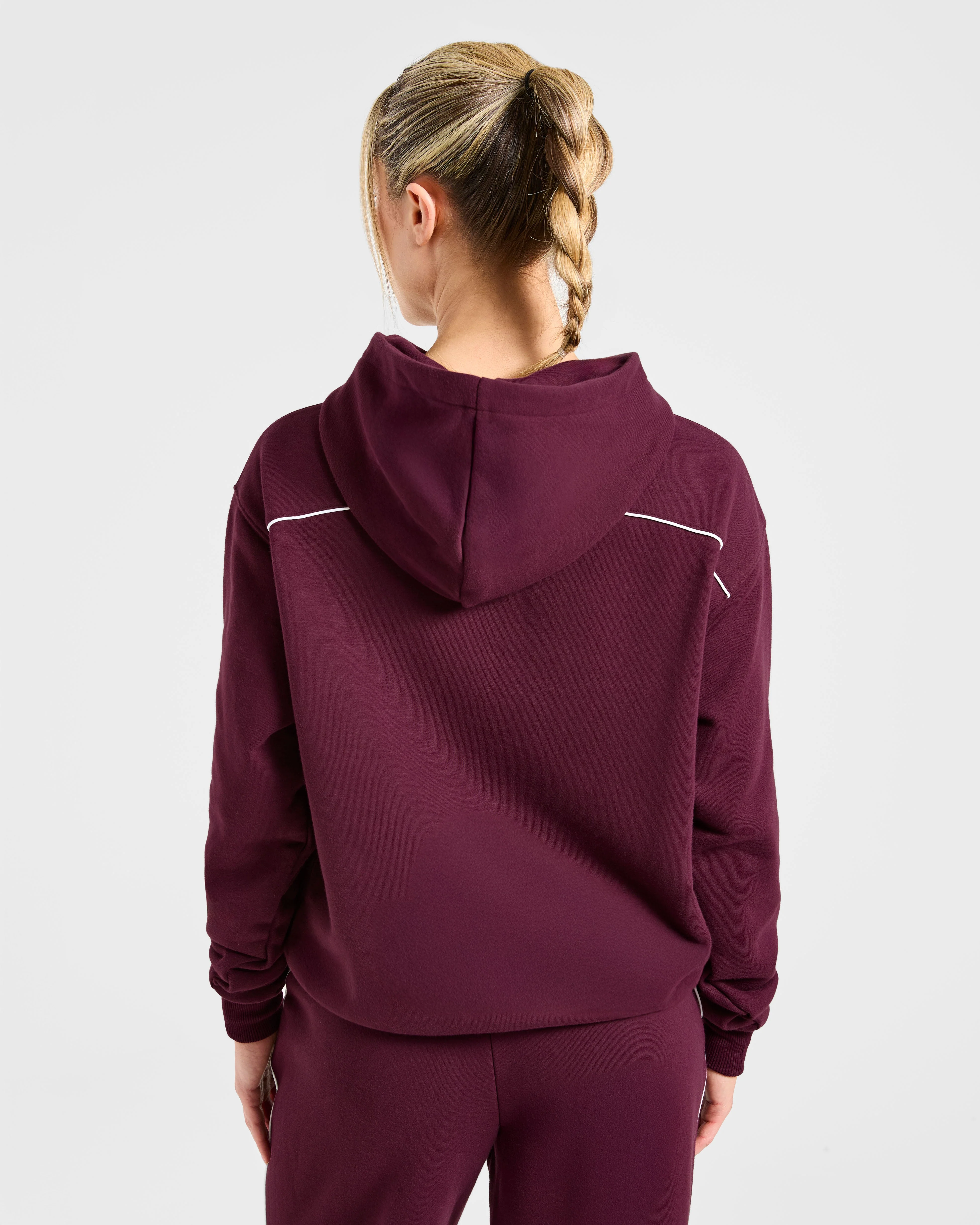 Form Hoodie - Deep Mulberry - Image 2