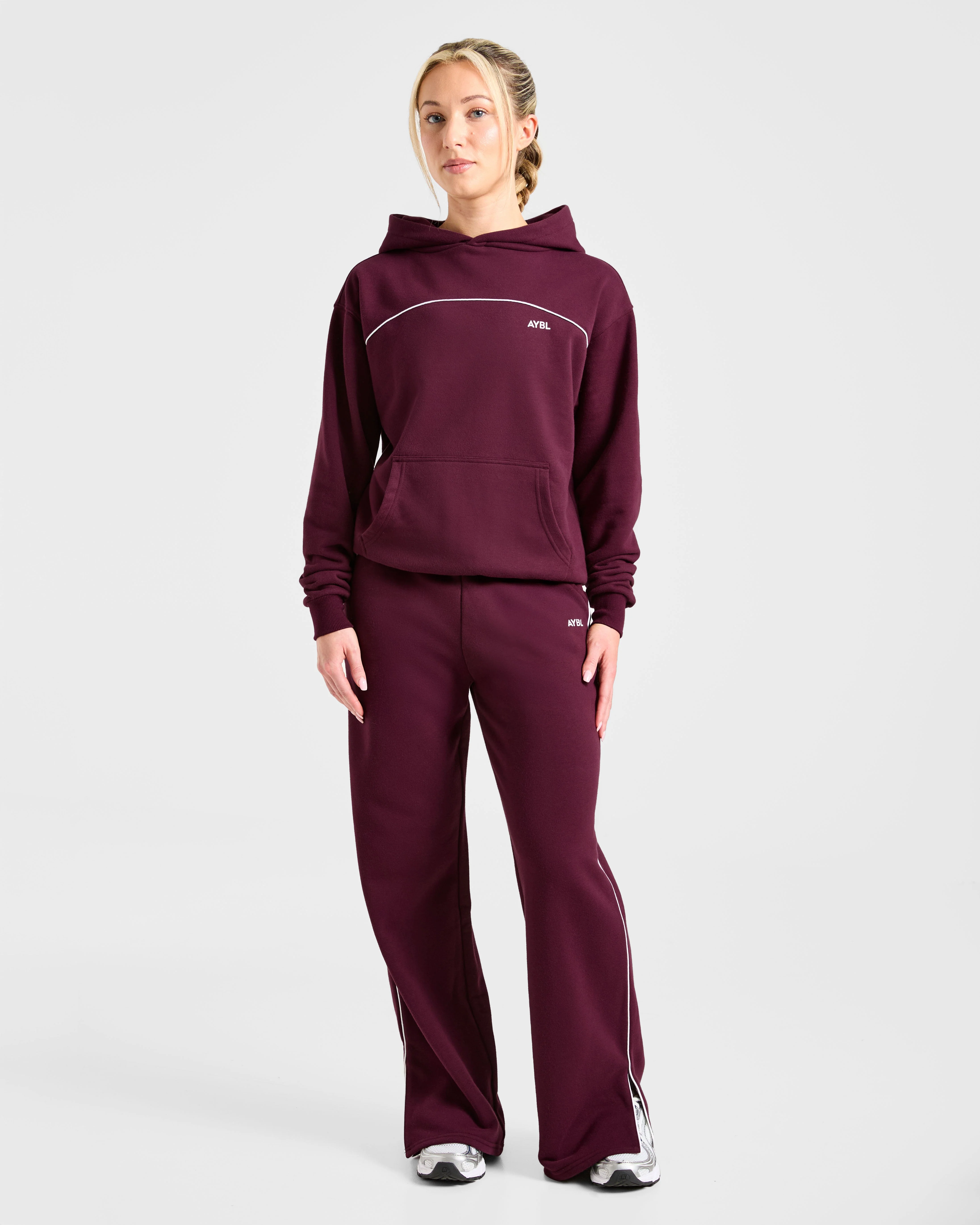 Form Hoodie - Deep Mulberry - Image 3