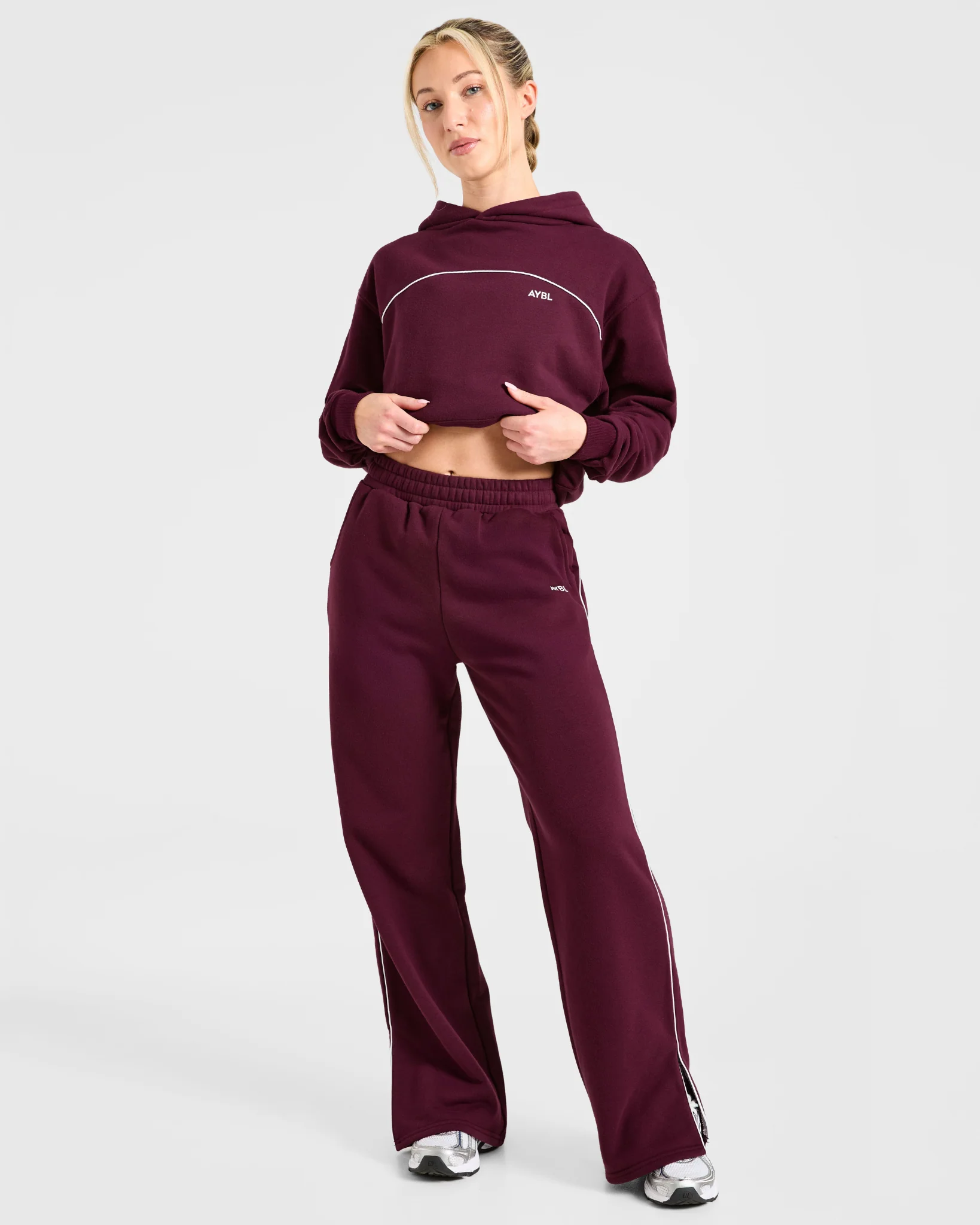 Form Hoodie - Deep Mulberry - Image 8