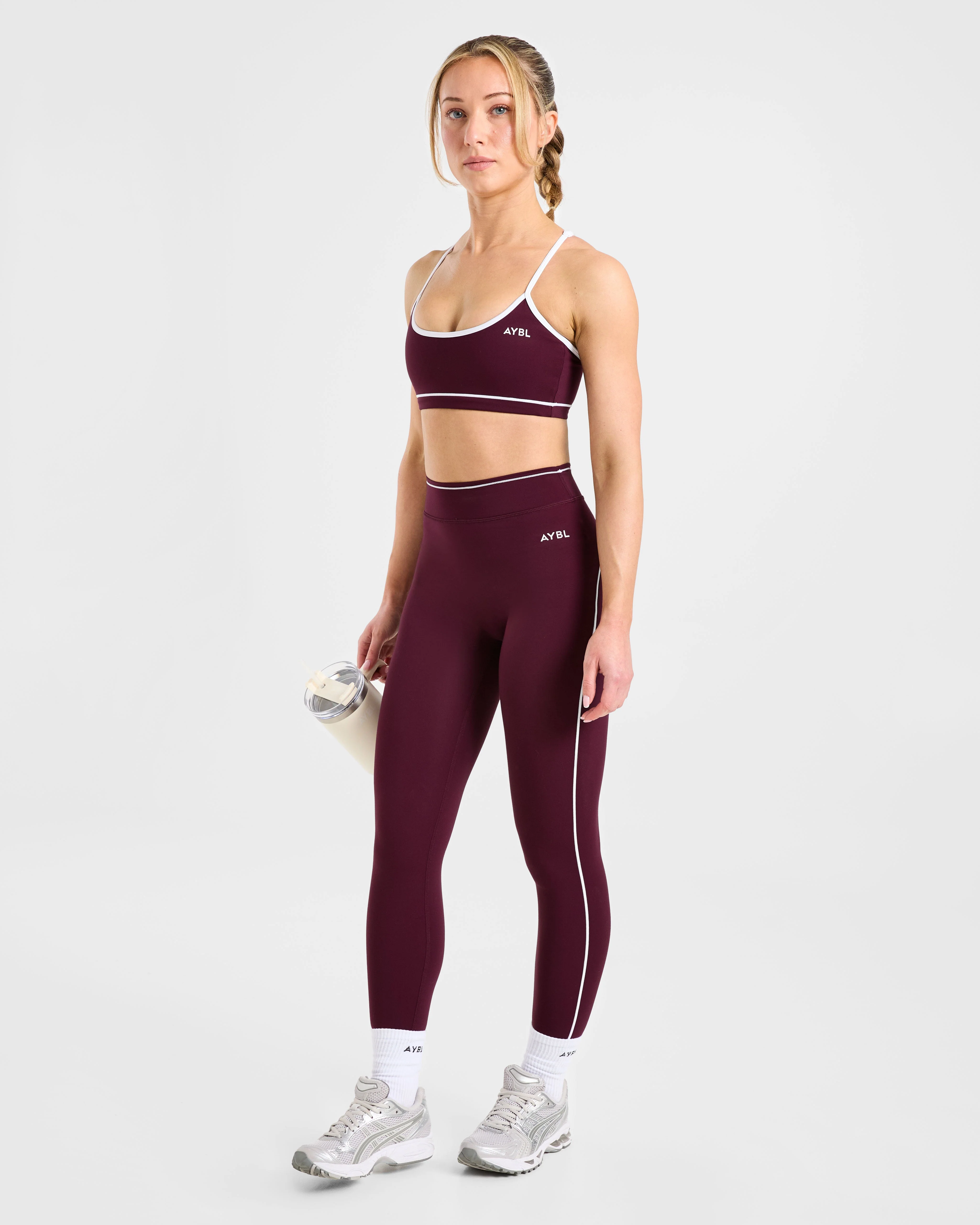 Form Leggings - Deep Mulberry - Image 8