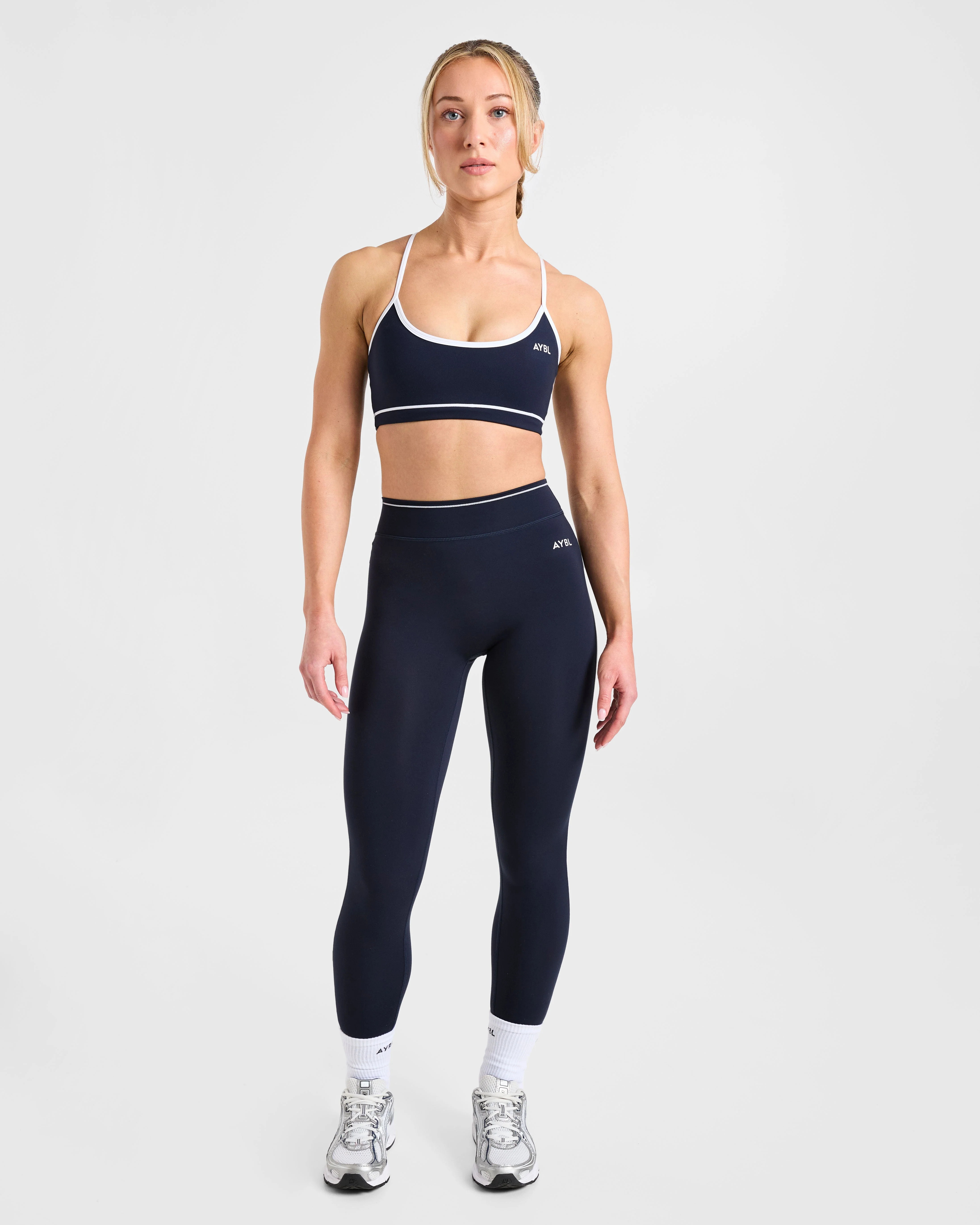 Form Sports Bra - Muted Navy - Image 3