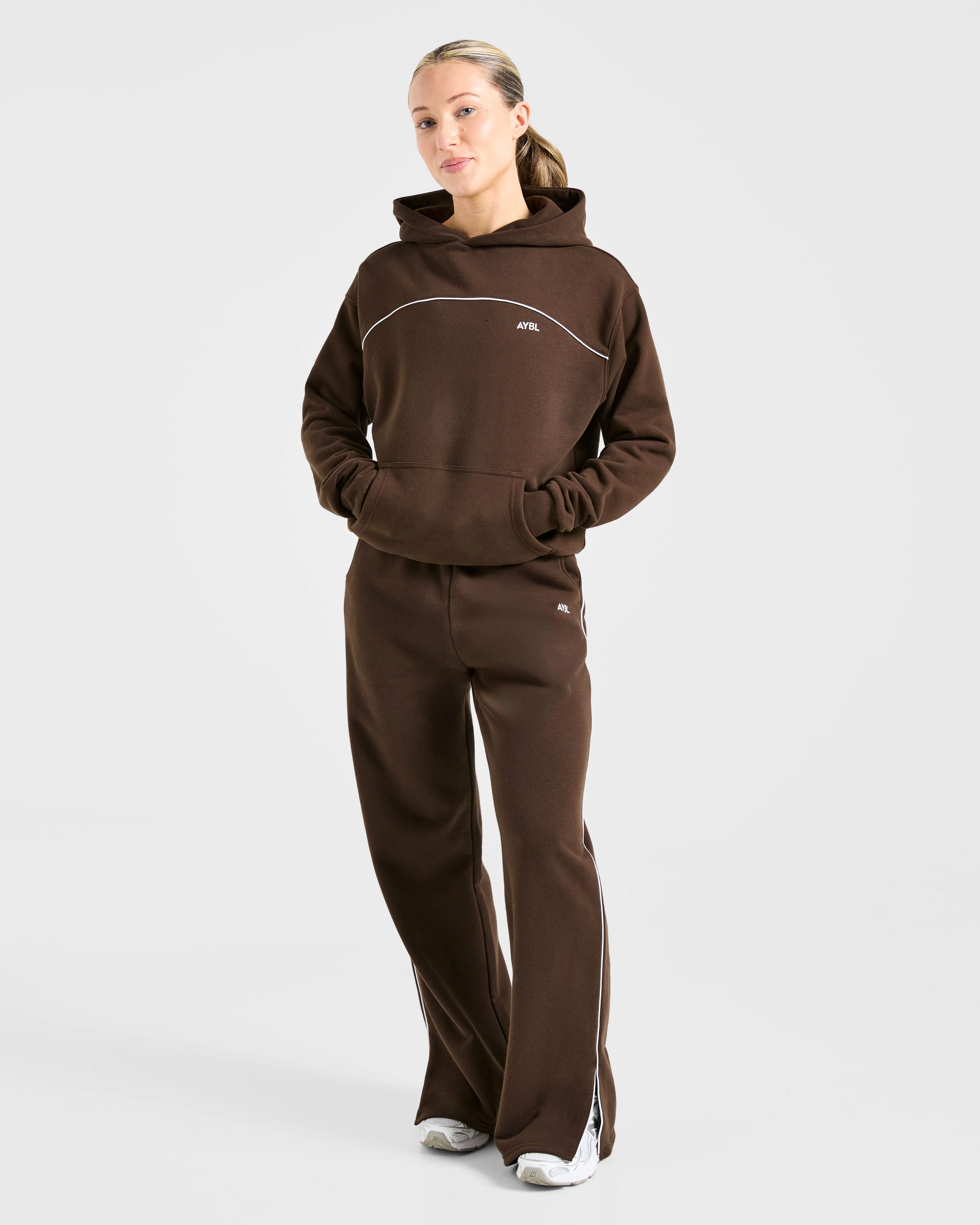 Form Straight Leg Joggers - Coffee Bean - Image 3