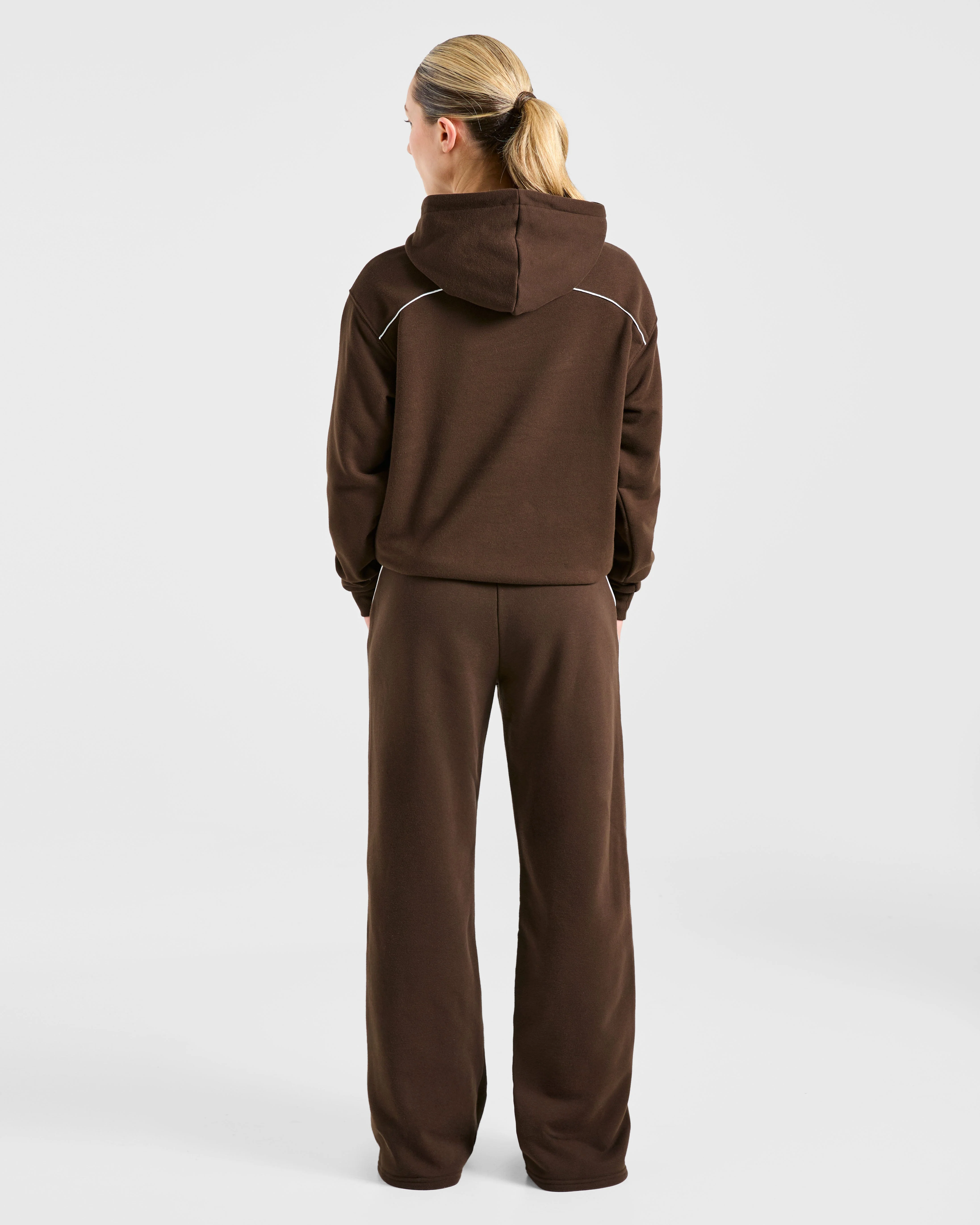 Form Straight Leg Joggers - Coffee Bean - Image 4