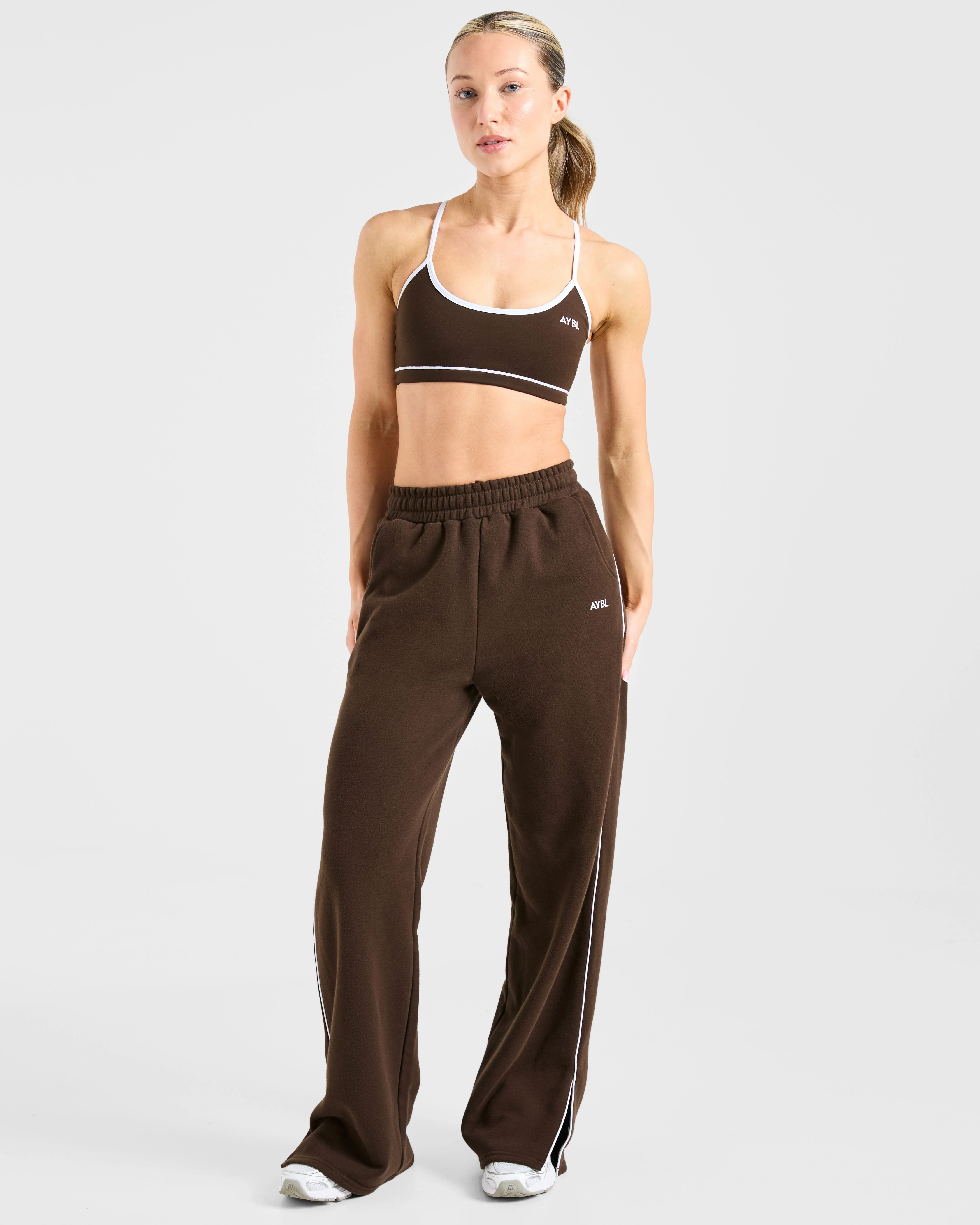 Form Straight Leg Joggers - Coffee Bean - Image 7