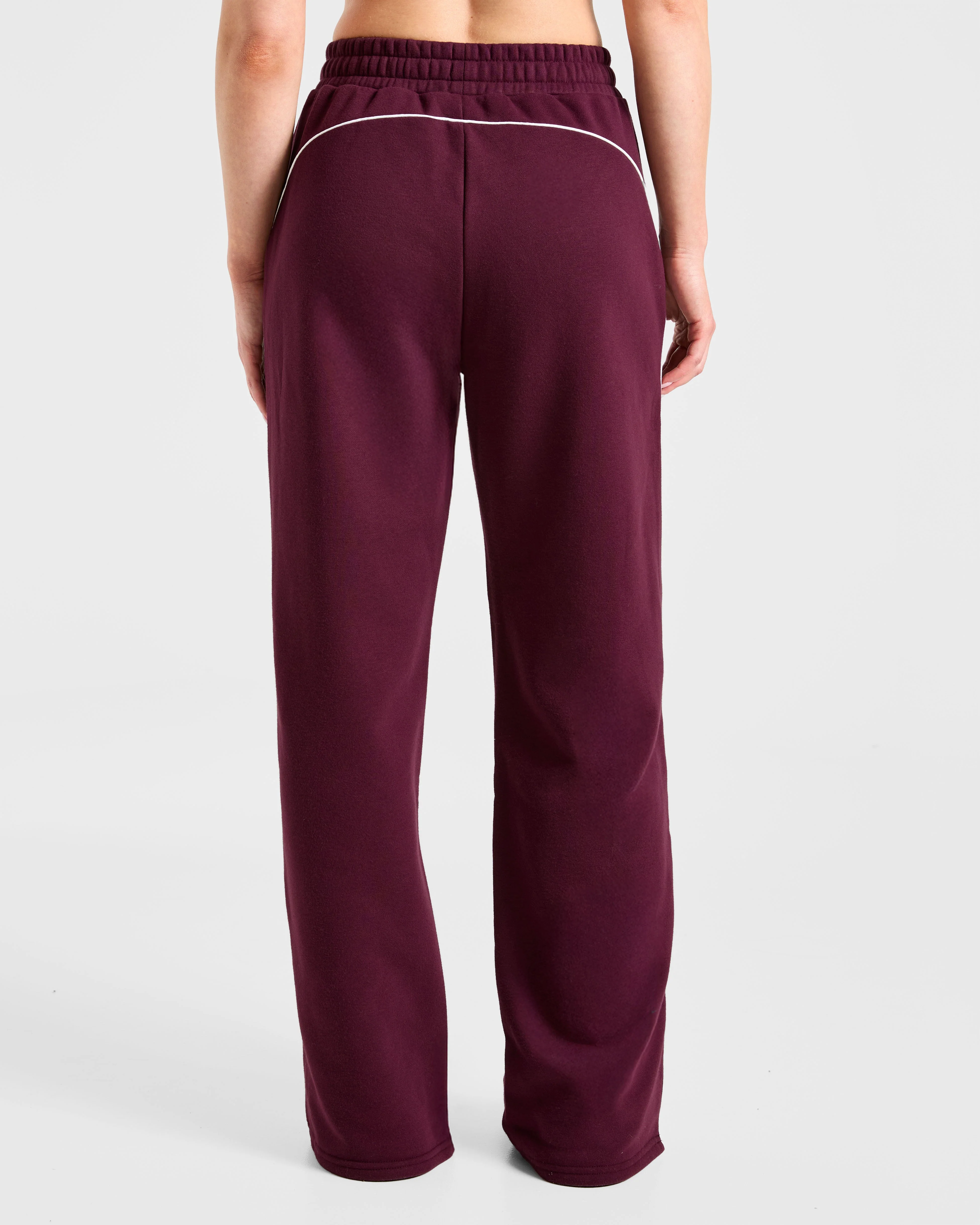 Form Straight Leg Joggers - Deep Mulberry - Image 2