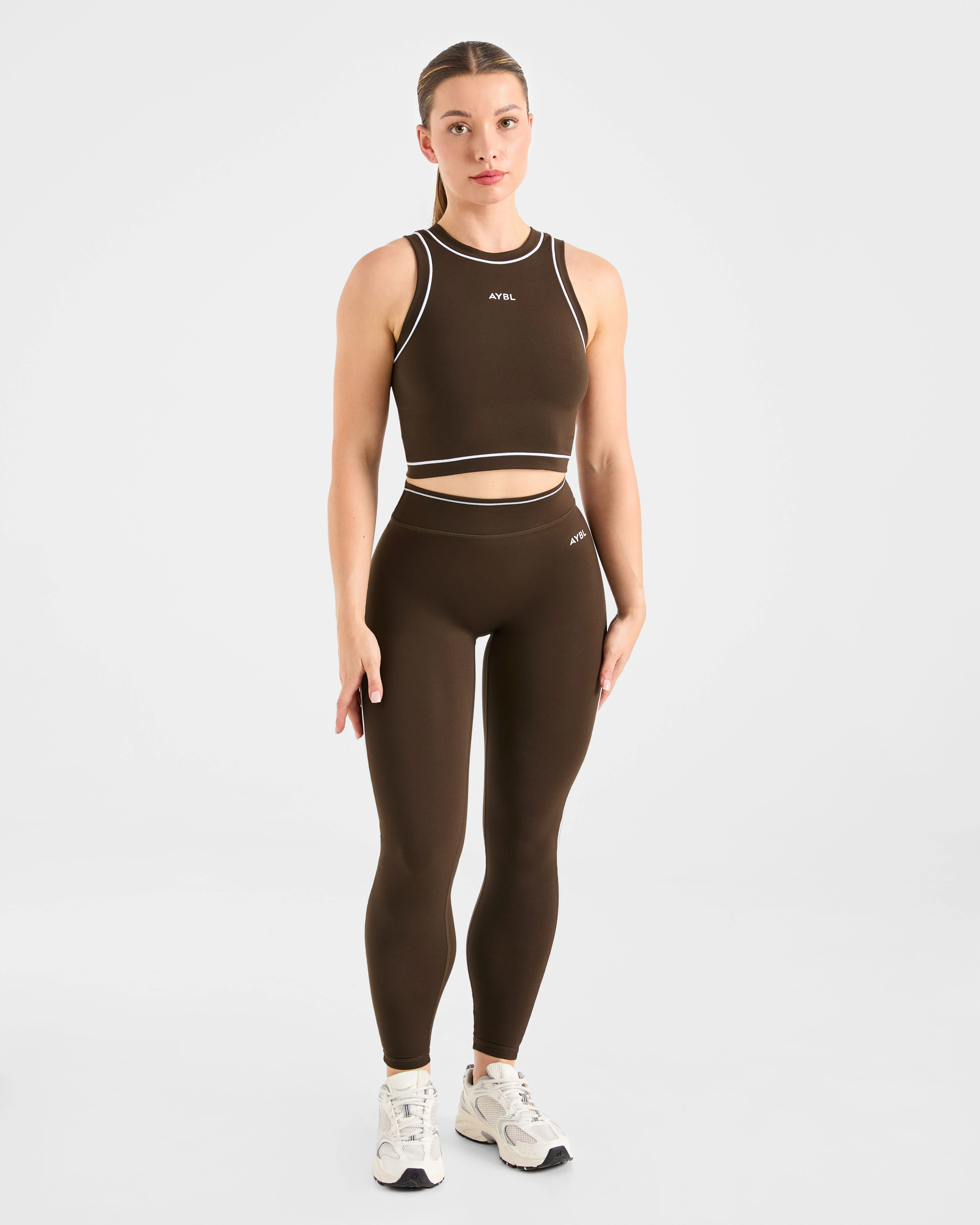 Form Tank Top - Coffee Bean - Image 3