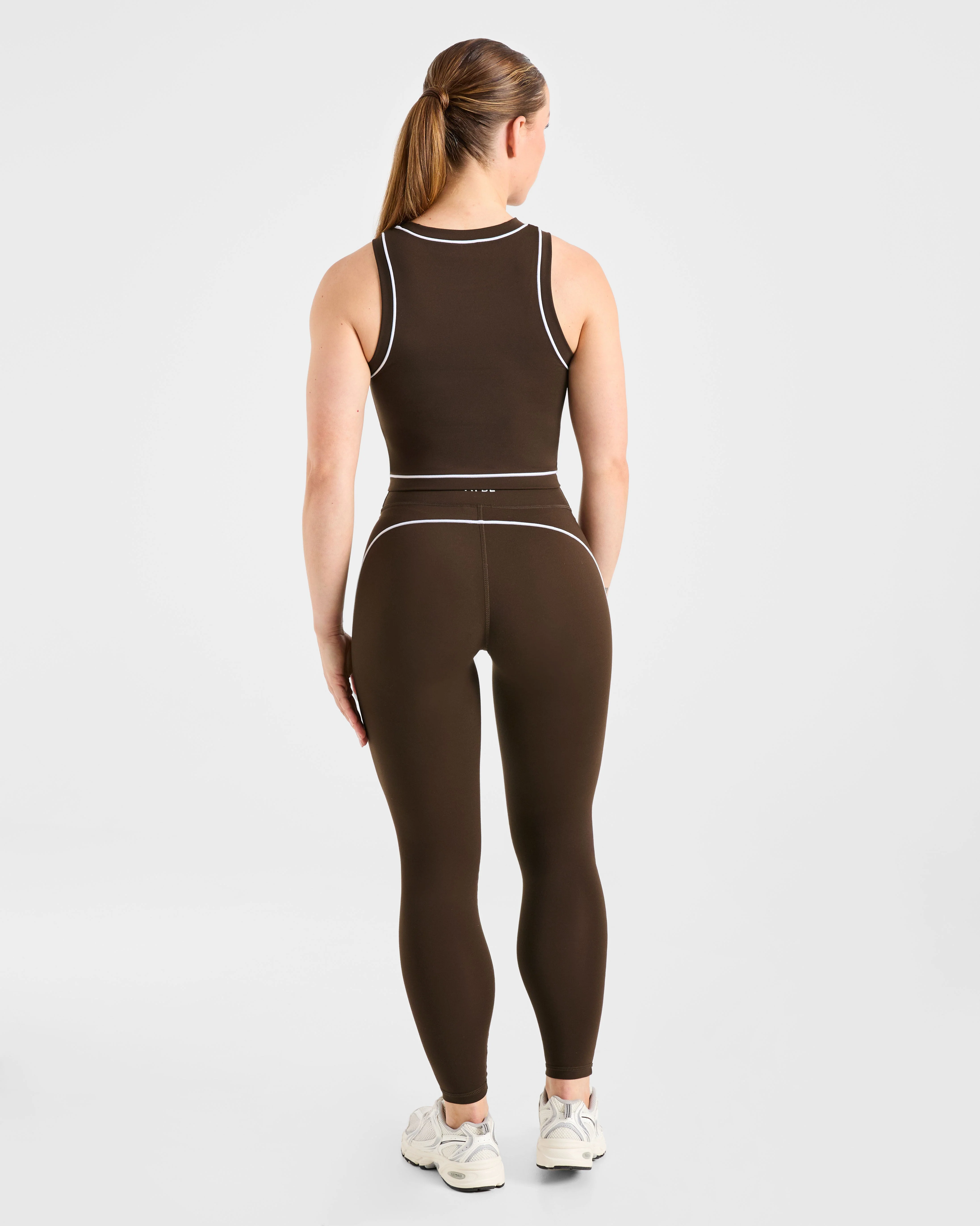 Form Tank Top - Coffee Bean - Image 4