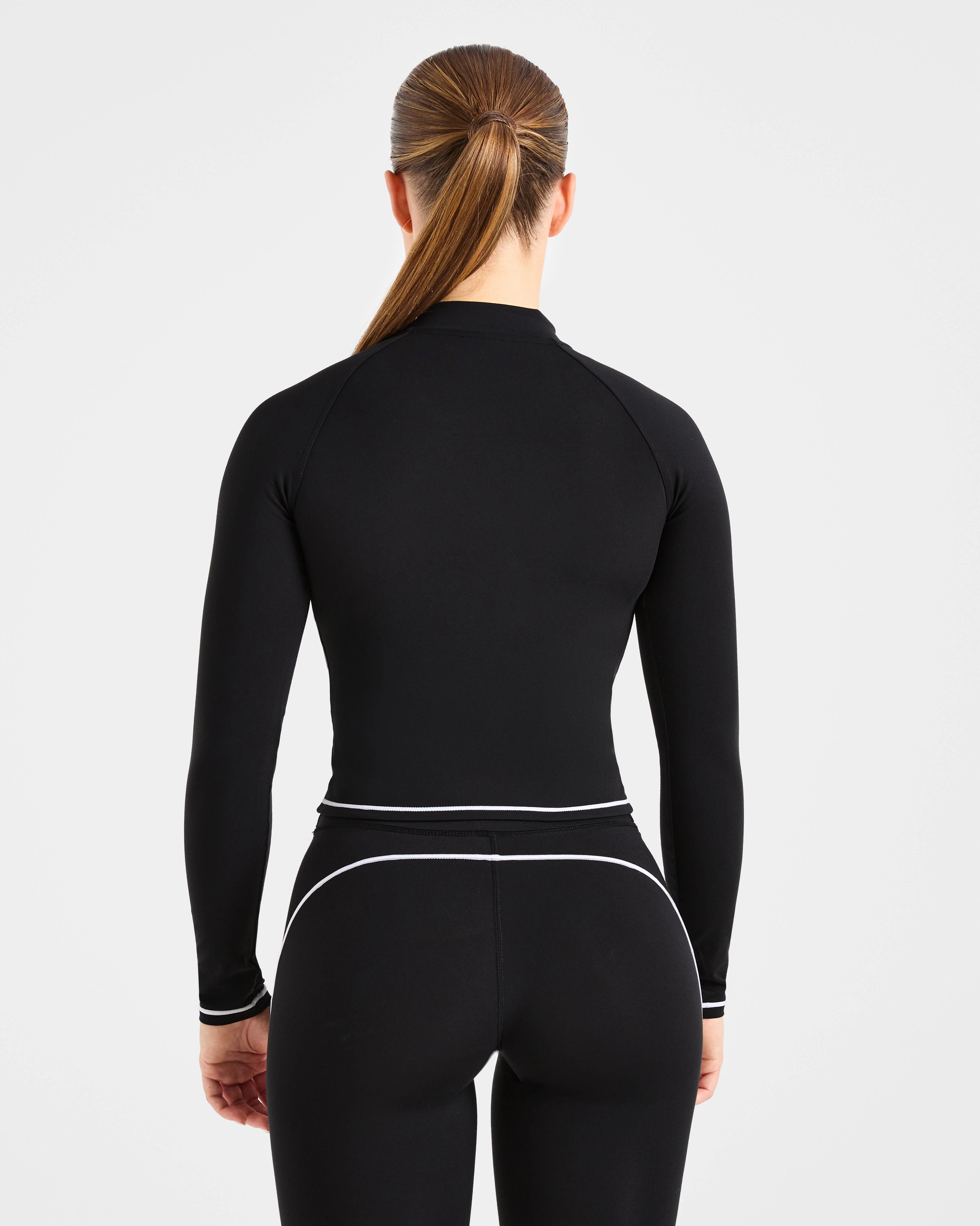 Form Zip Up Jacket - Black - Image 2
