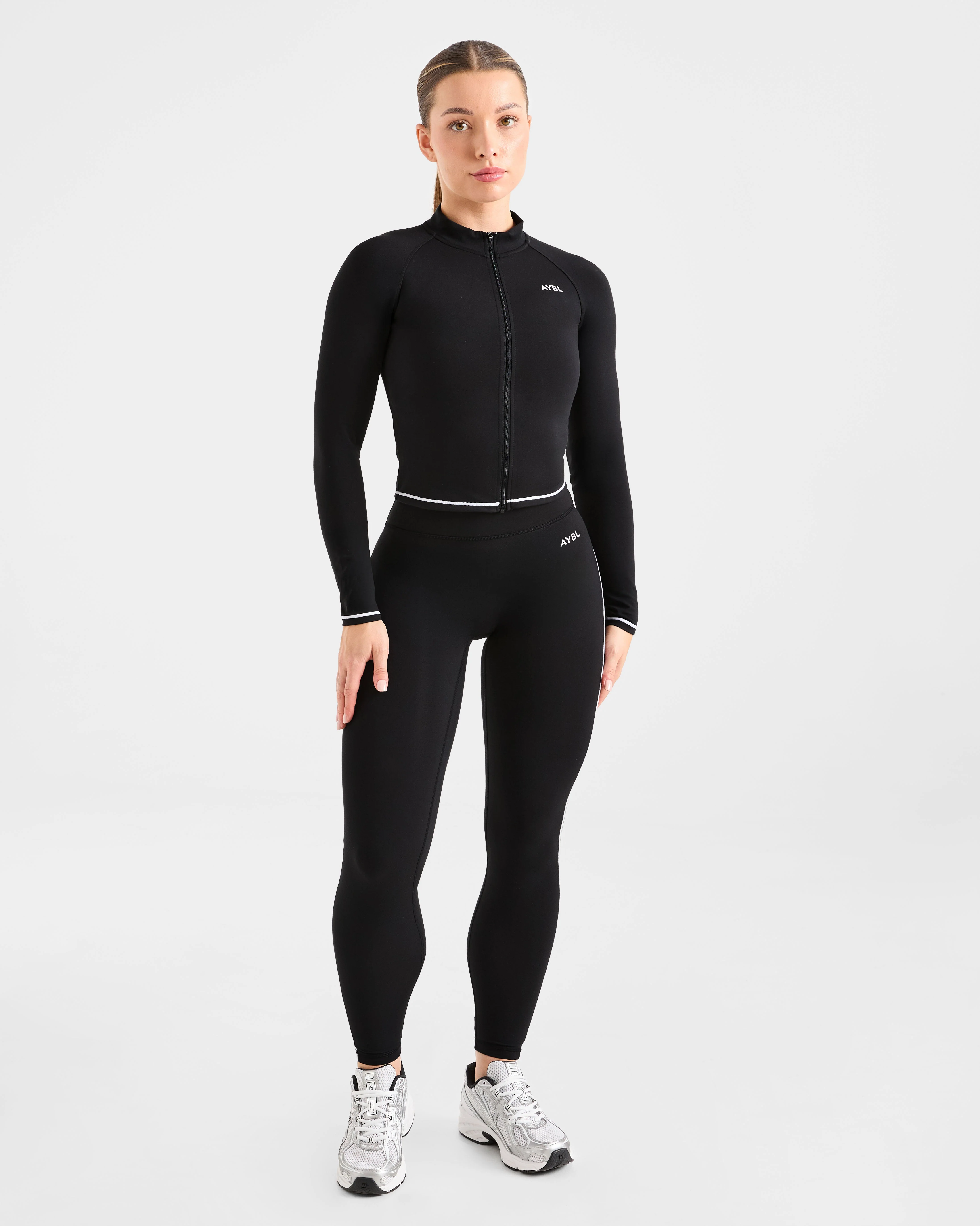 Form Zip Up Jacket - Black - Image 3