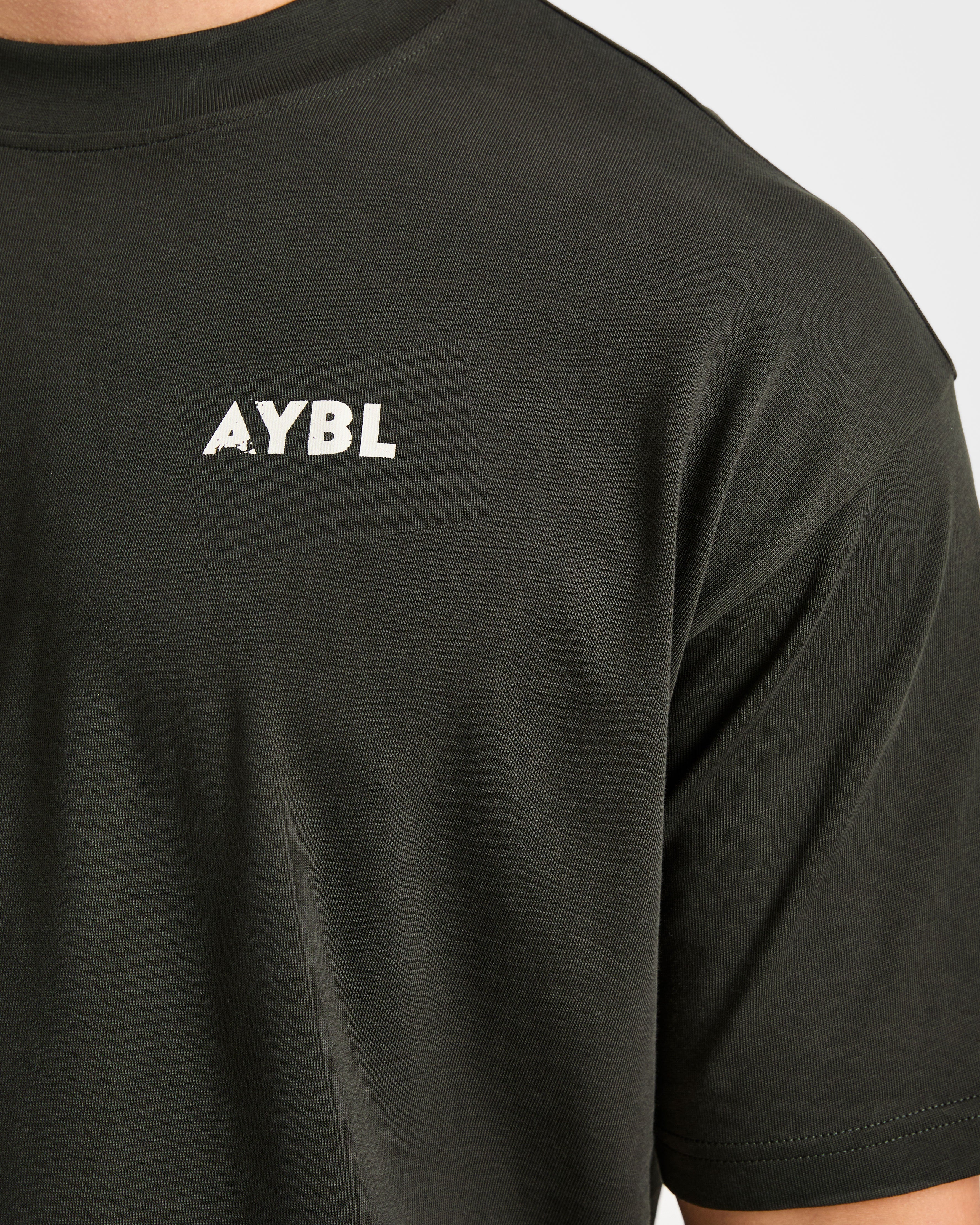 Future Fitness Oversized T Shirt - Charcoal/Mauve - Image 5