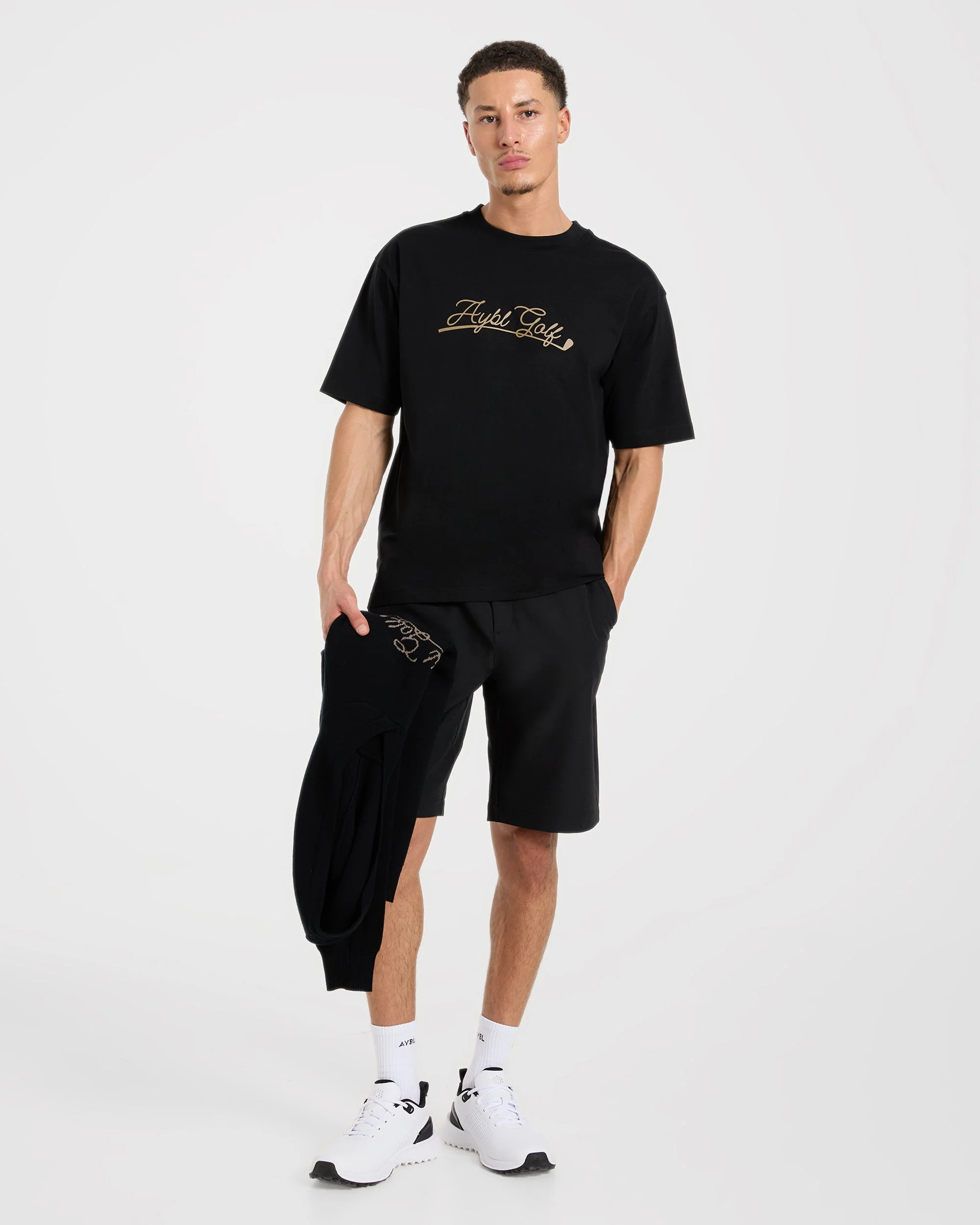 Golf Club T Shirt - Black - Image 7