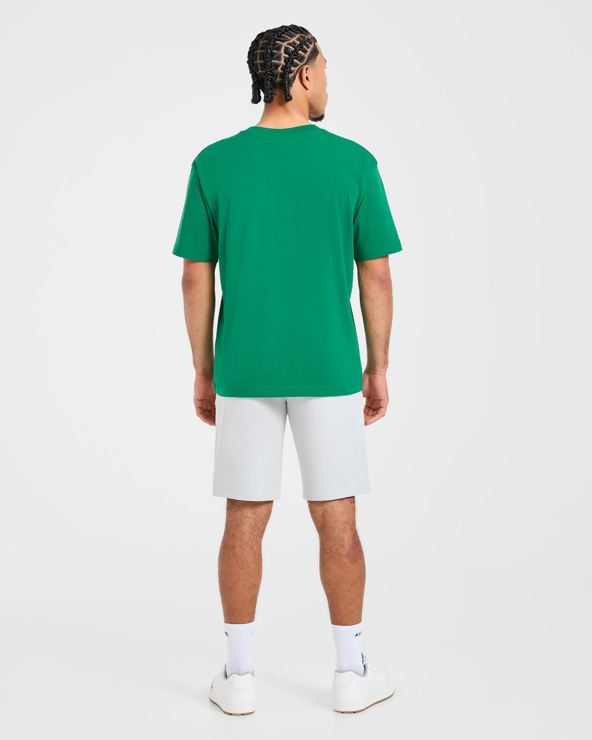 Golf Club T Shirt - Rye Green/Cream - Image 4