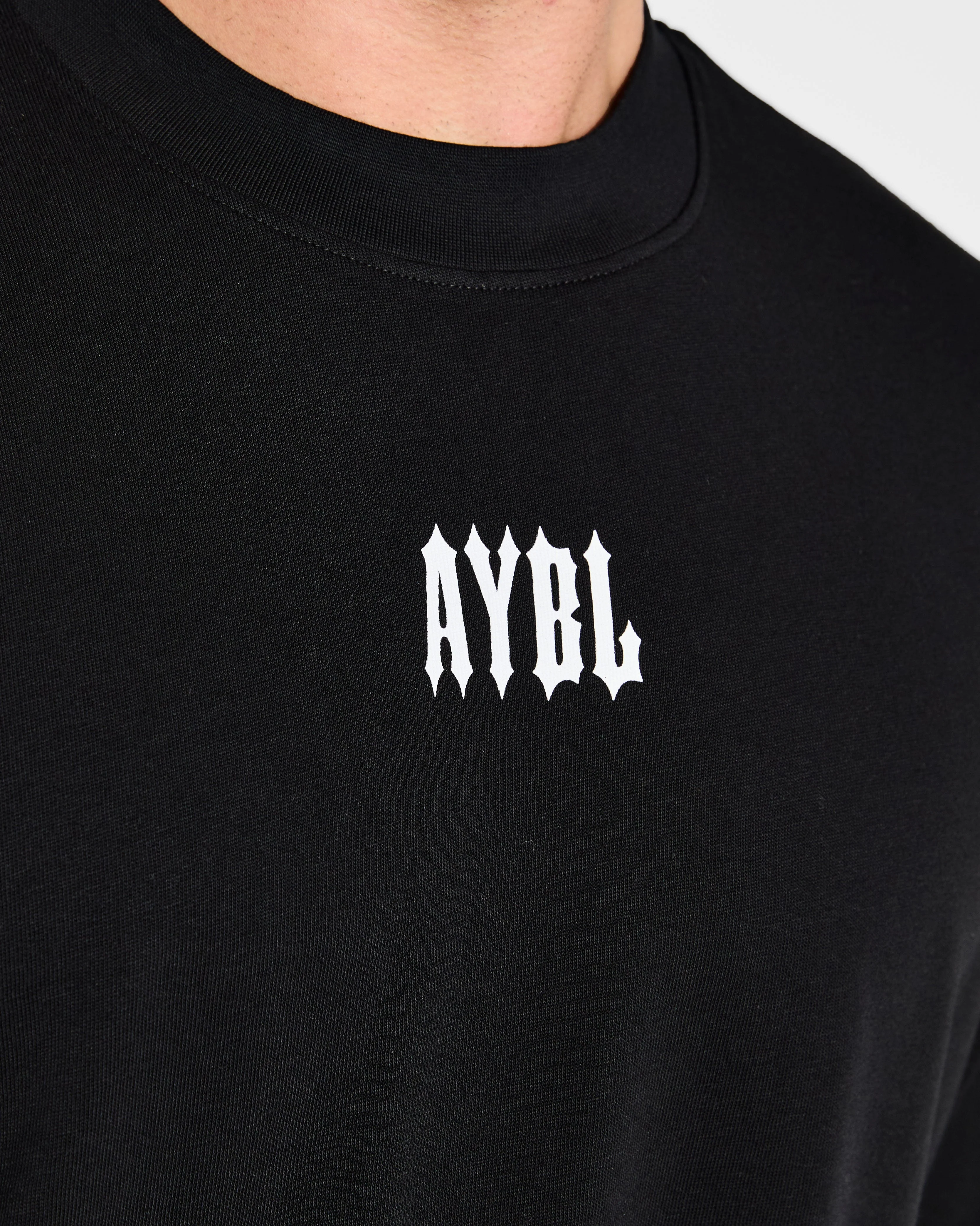 Hunt Your Goals Oversized T Shirt - Black - Image 5