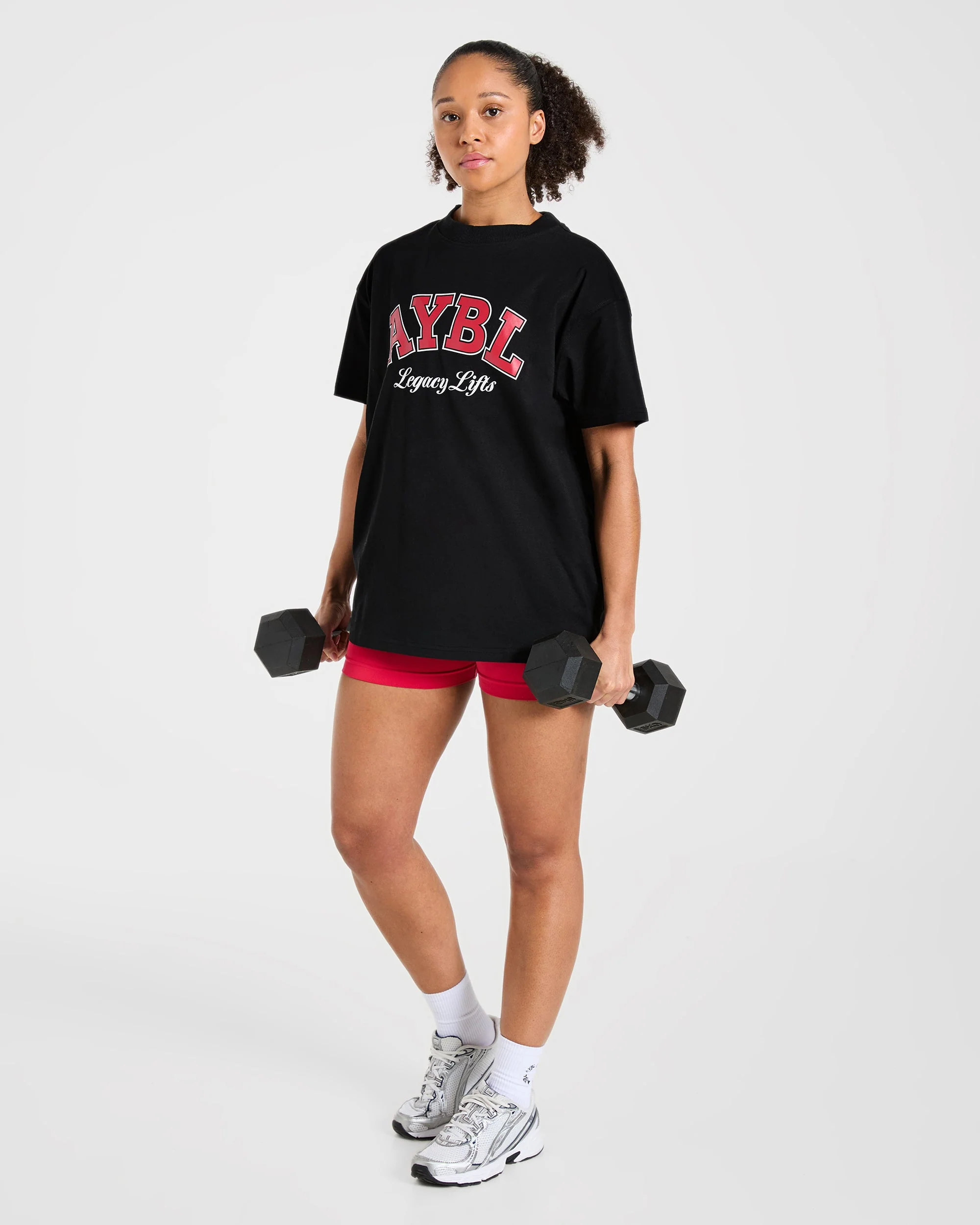 Legacy Lifts Oversized T Shirt - Black - Image 8
