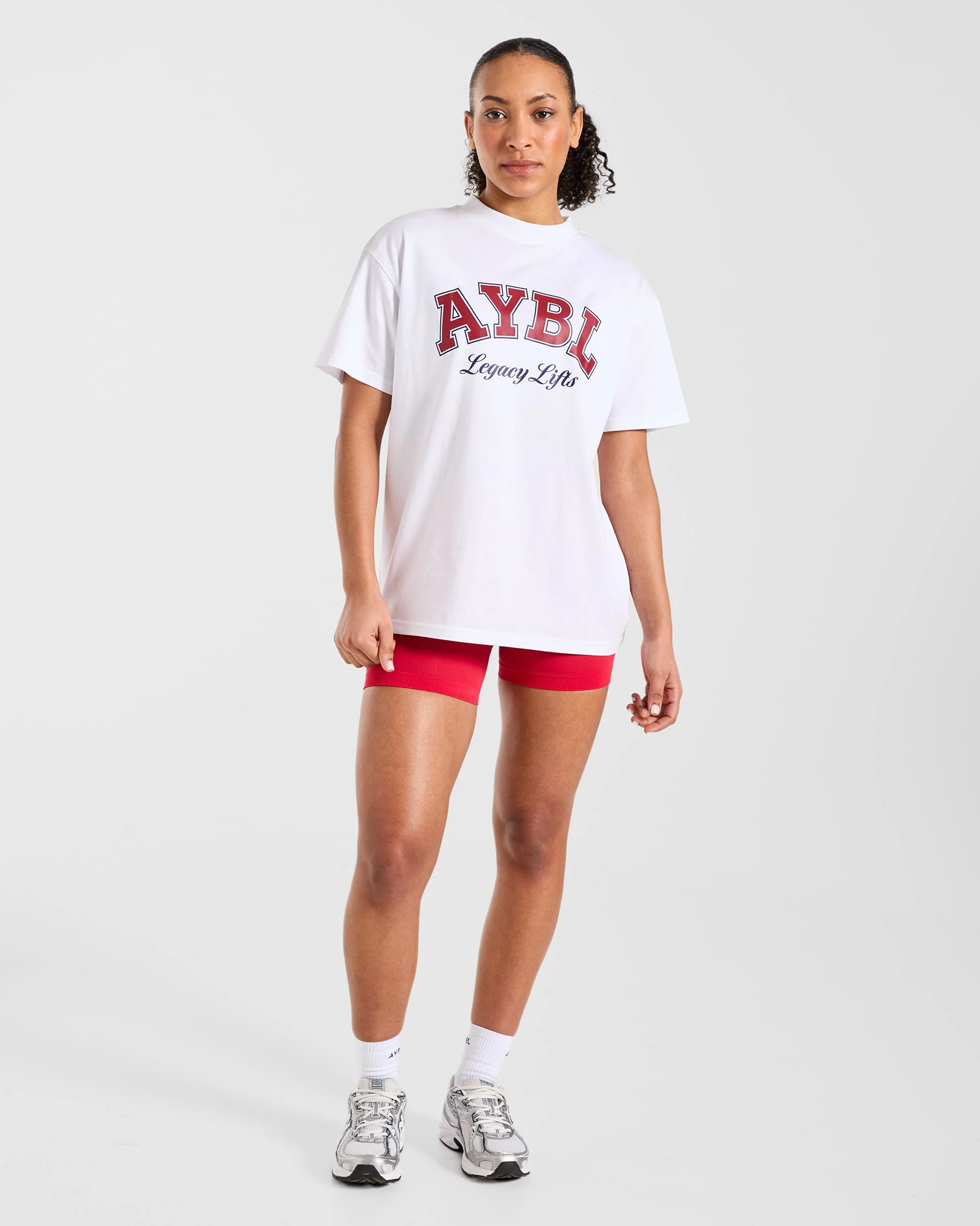 Legacy Lifts Oversized T Shirt - White - Image 3