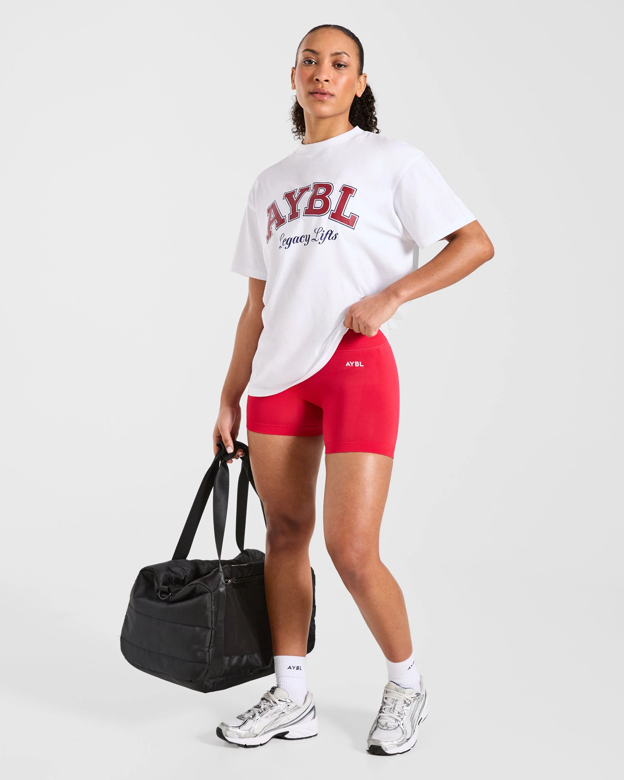 Legacy Lifts Oversized T Shirt - White - Image 7