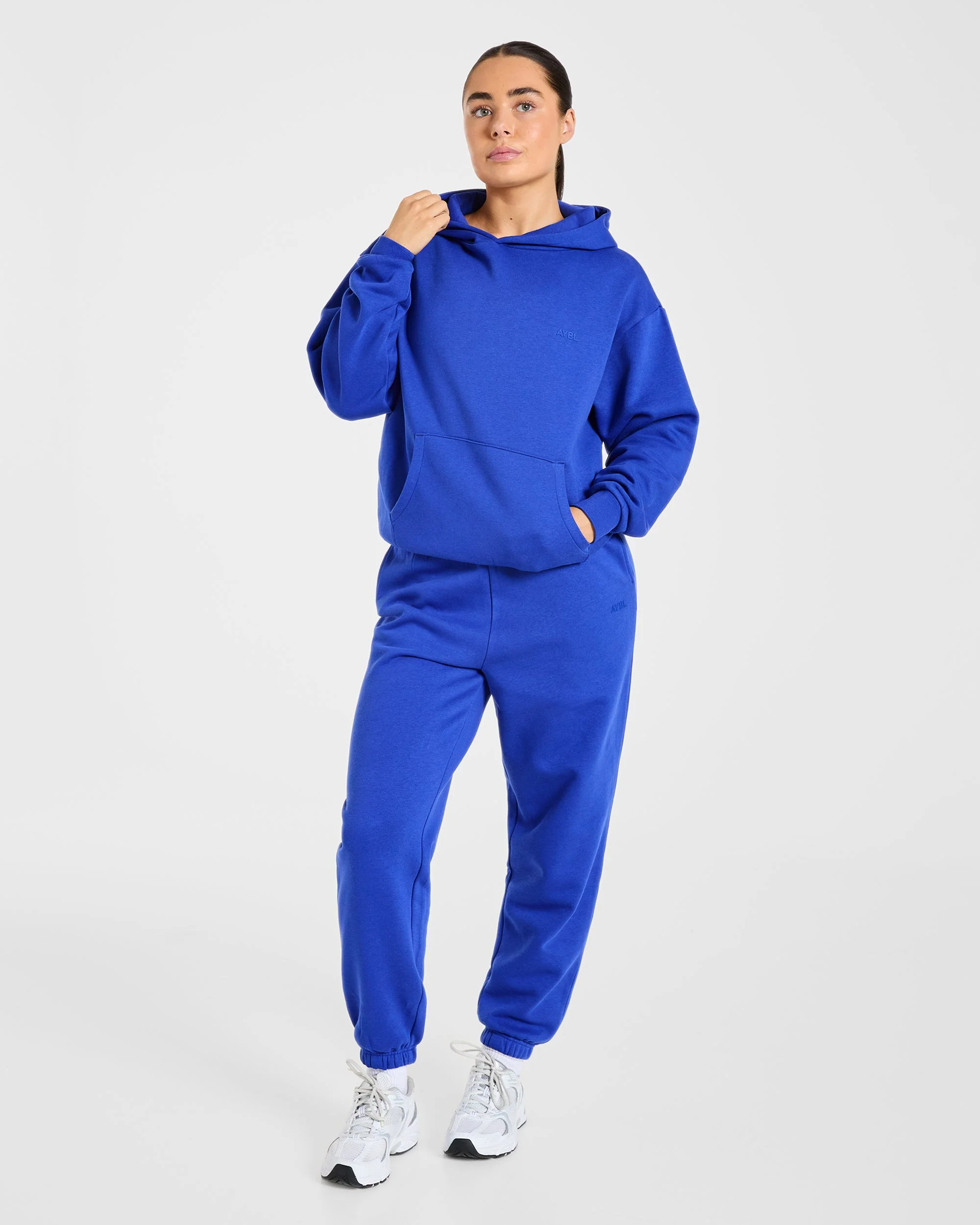 Lifestyle Oversized Hoodie - Cobalt - Image 7