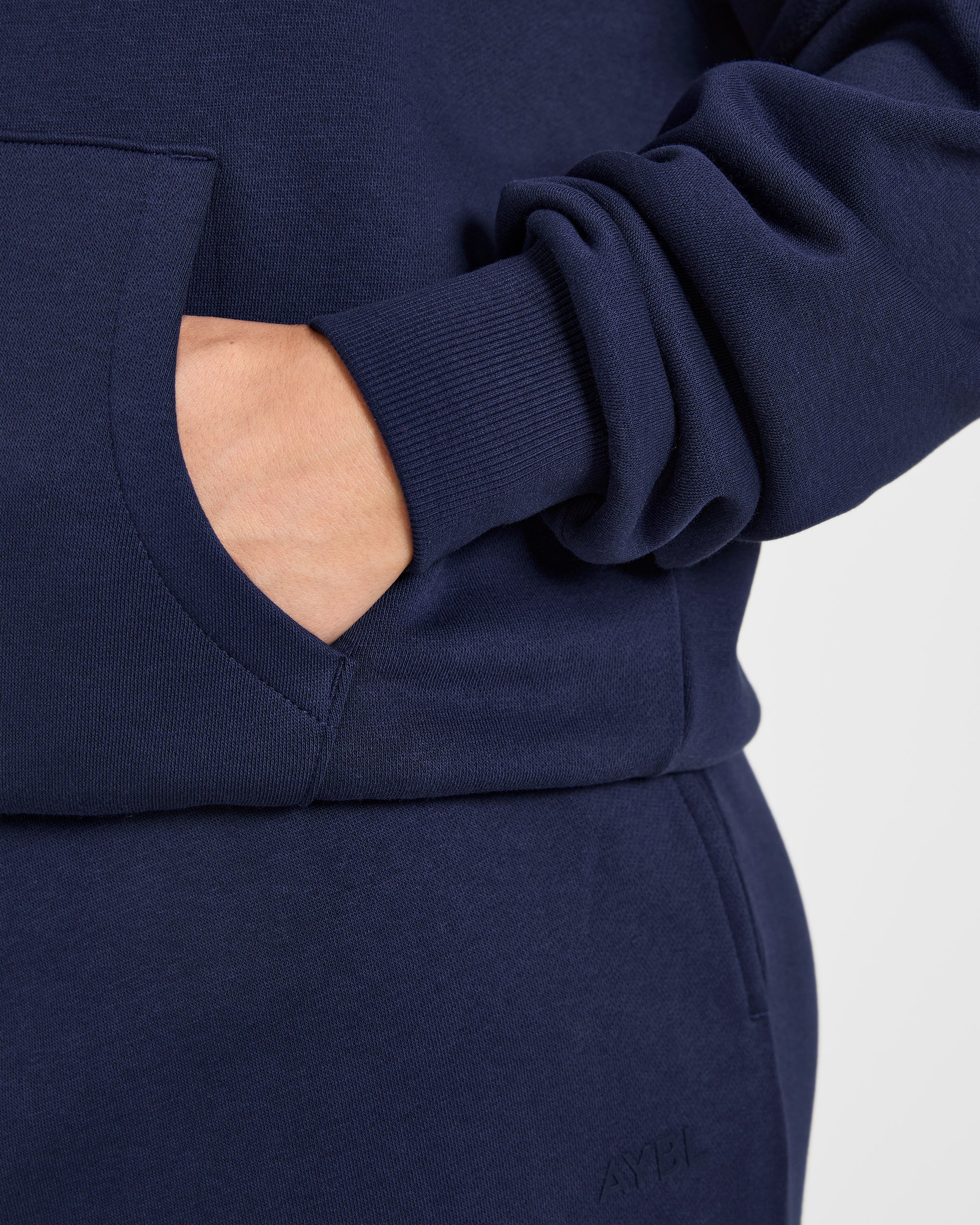 Lifestyle Oversized Hoodie - Navy - Image 6