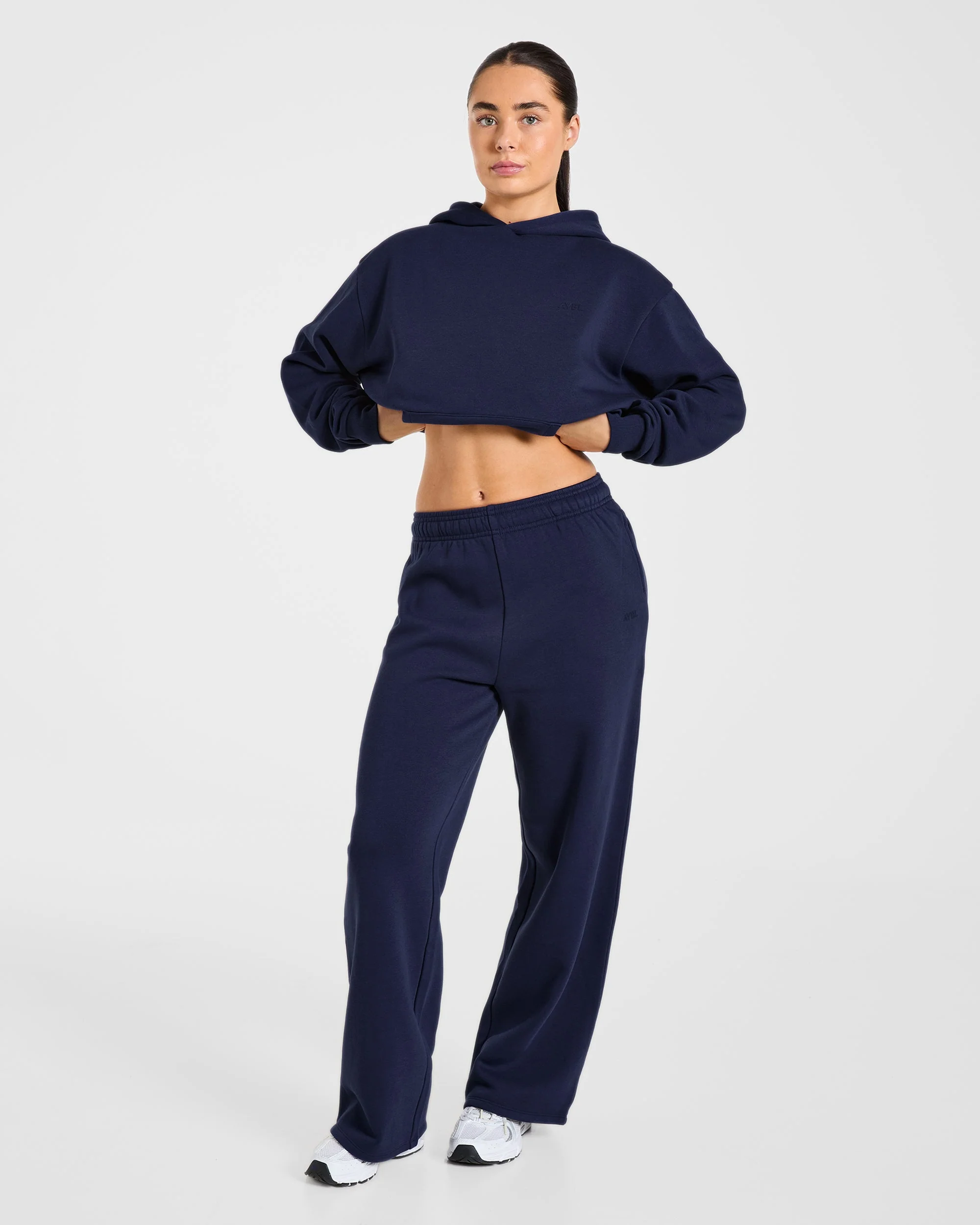Lifestyle Oversized Hoodie - Navy - Image 7