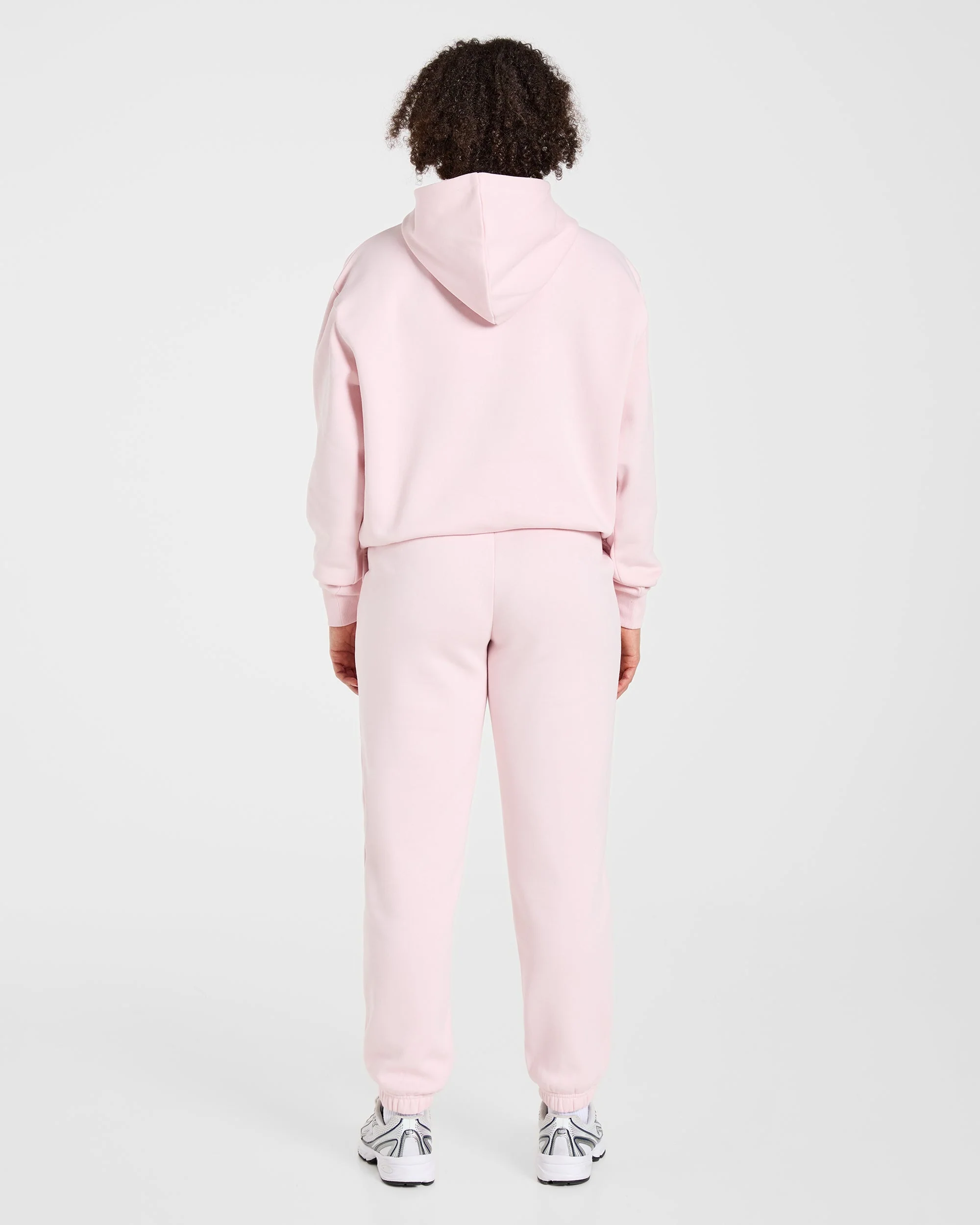 Lifestyle Oversized Hoodie - Pastel Pink - Image 4