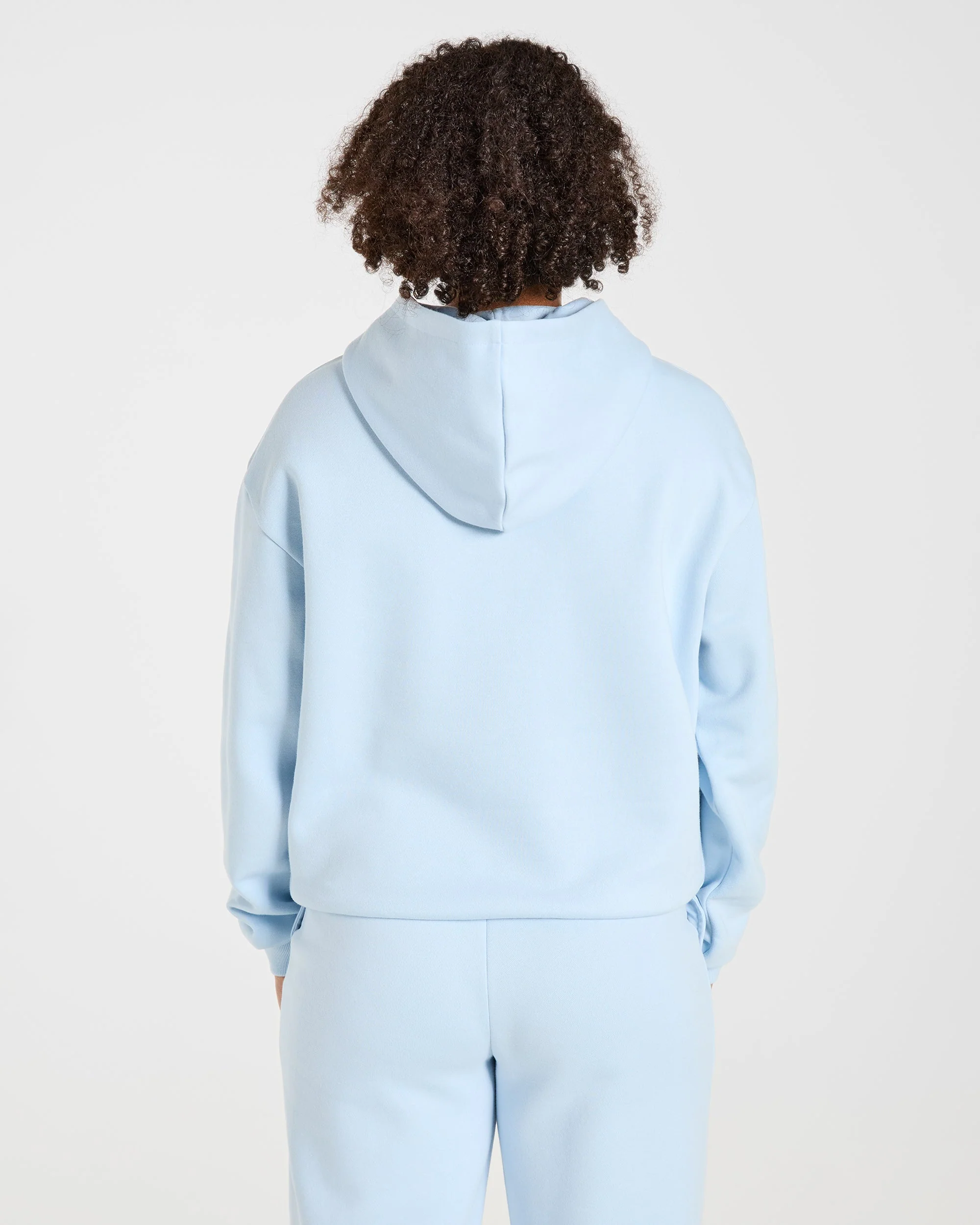 Lifestyle Oversized Hoodie - Spring Blue - Image 2