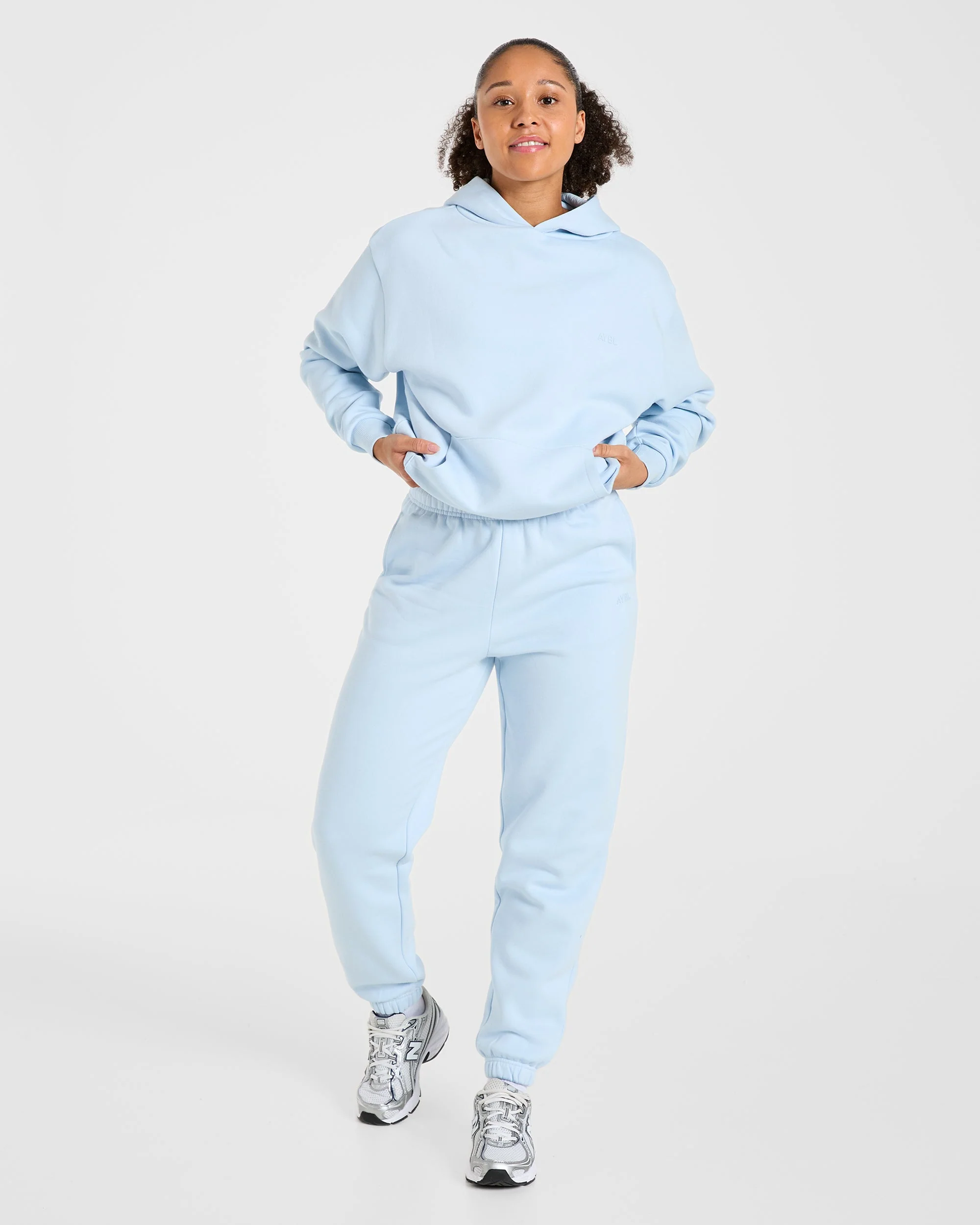 Lifestyle Oversized Hoodie - Spring Blue - Image 8