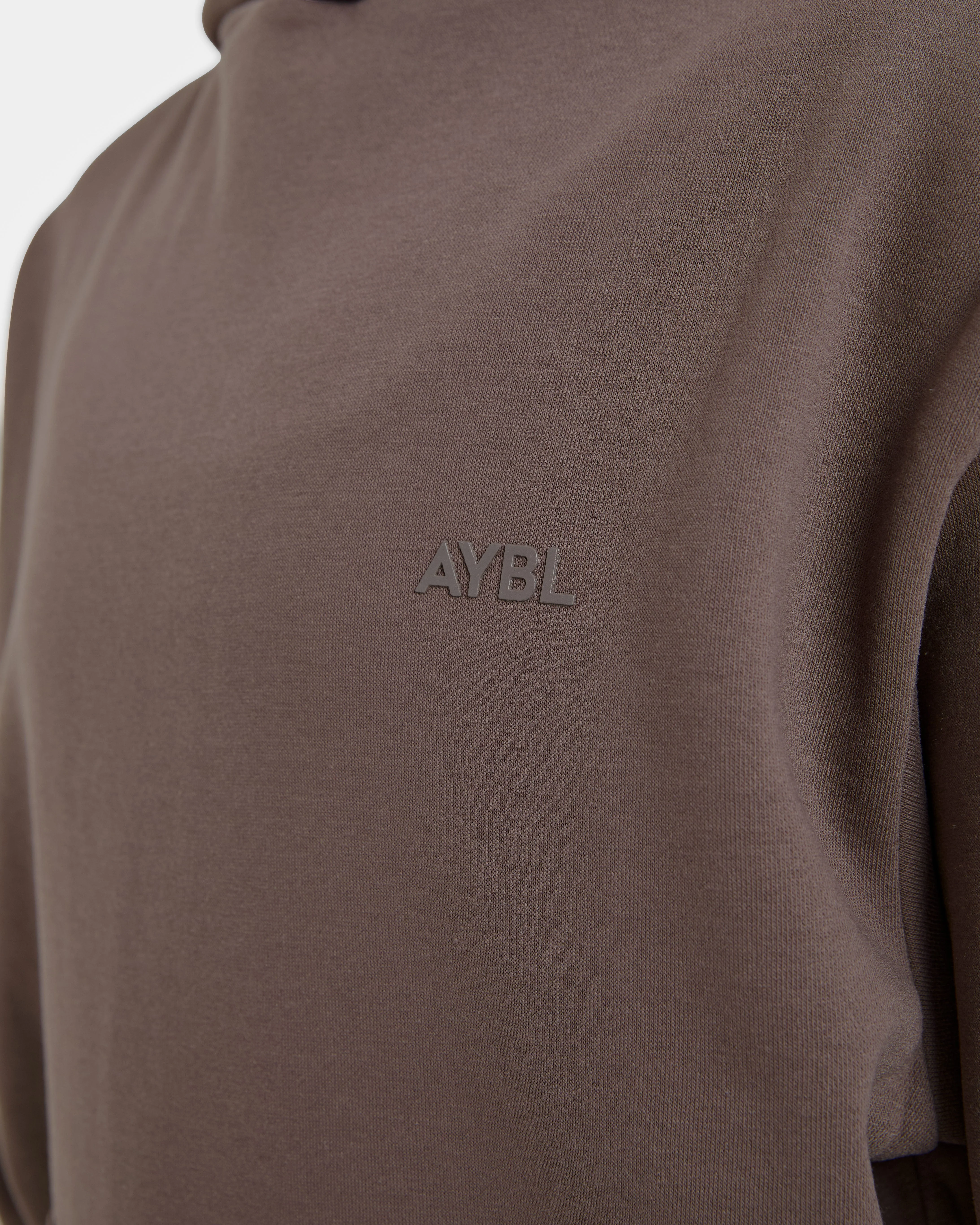 Lifestyle Oversized Hoodie - Umber Brown - Image 6