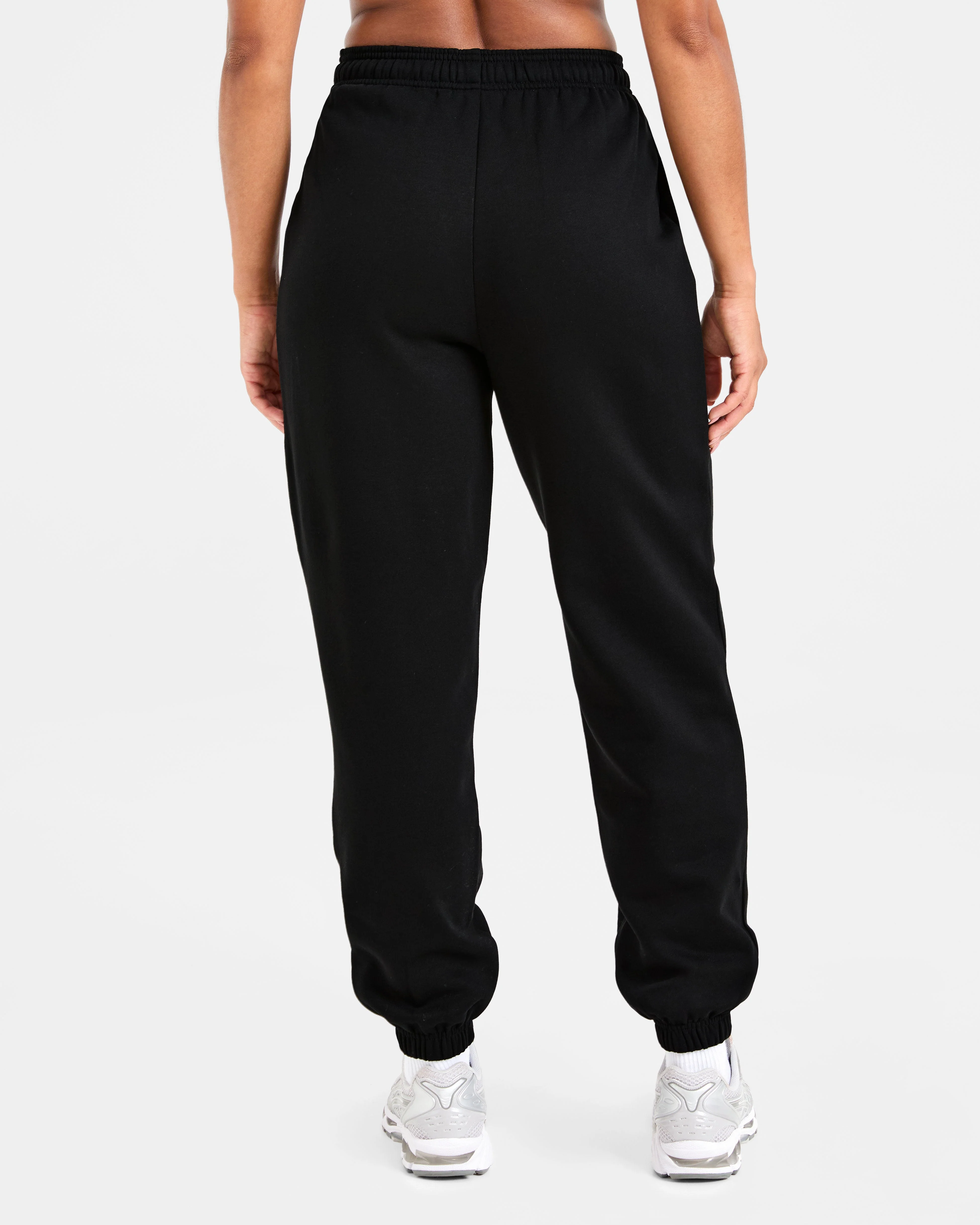 Lifestyle Oversized Joggers - Black - Image 2