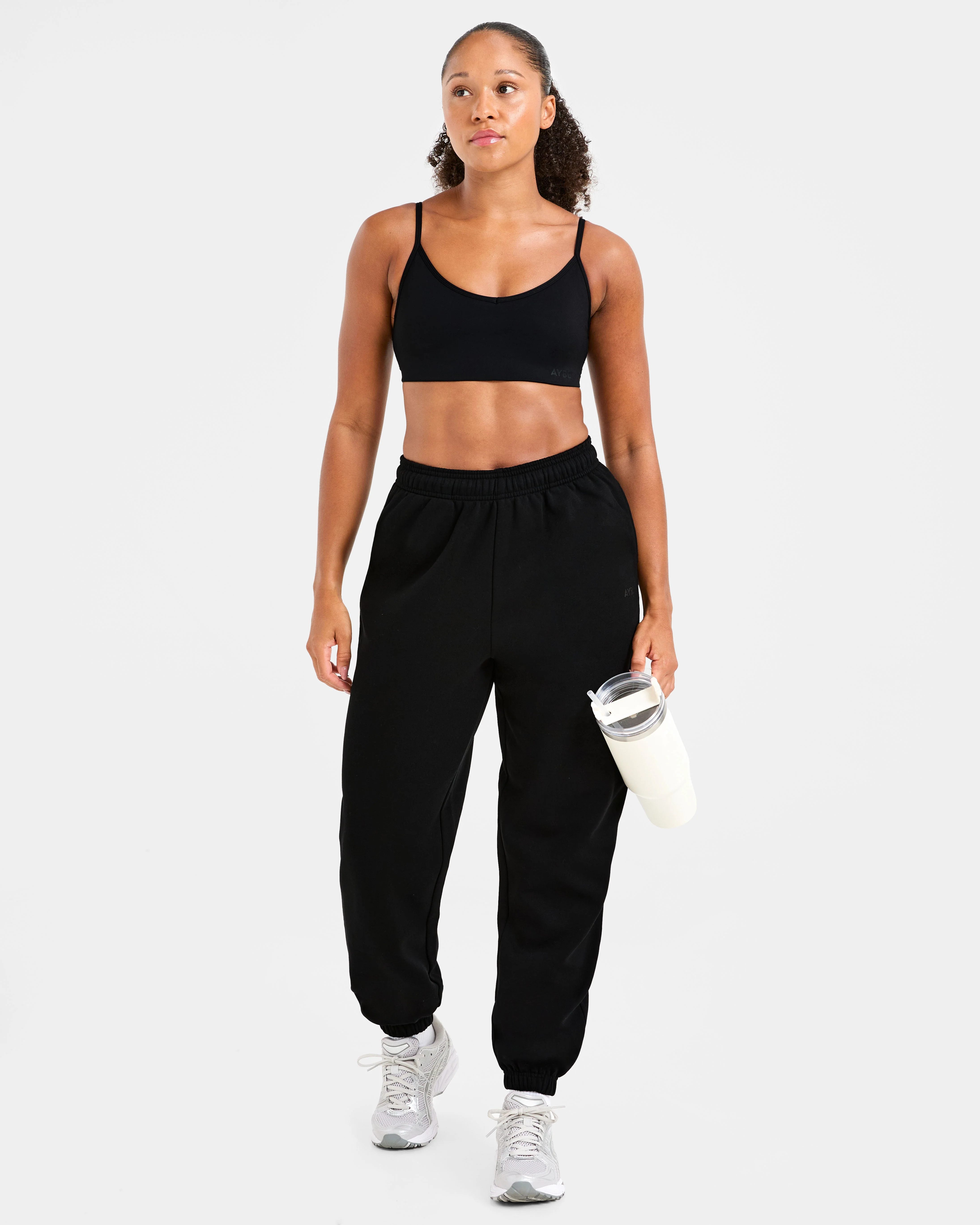 Lifestyle Oversized Joggers - Black - Image 8