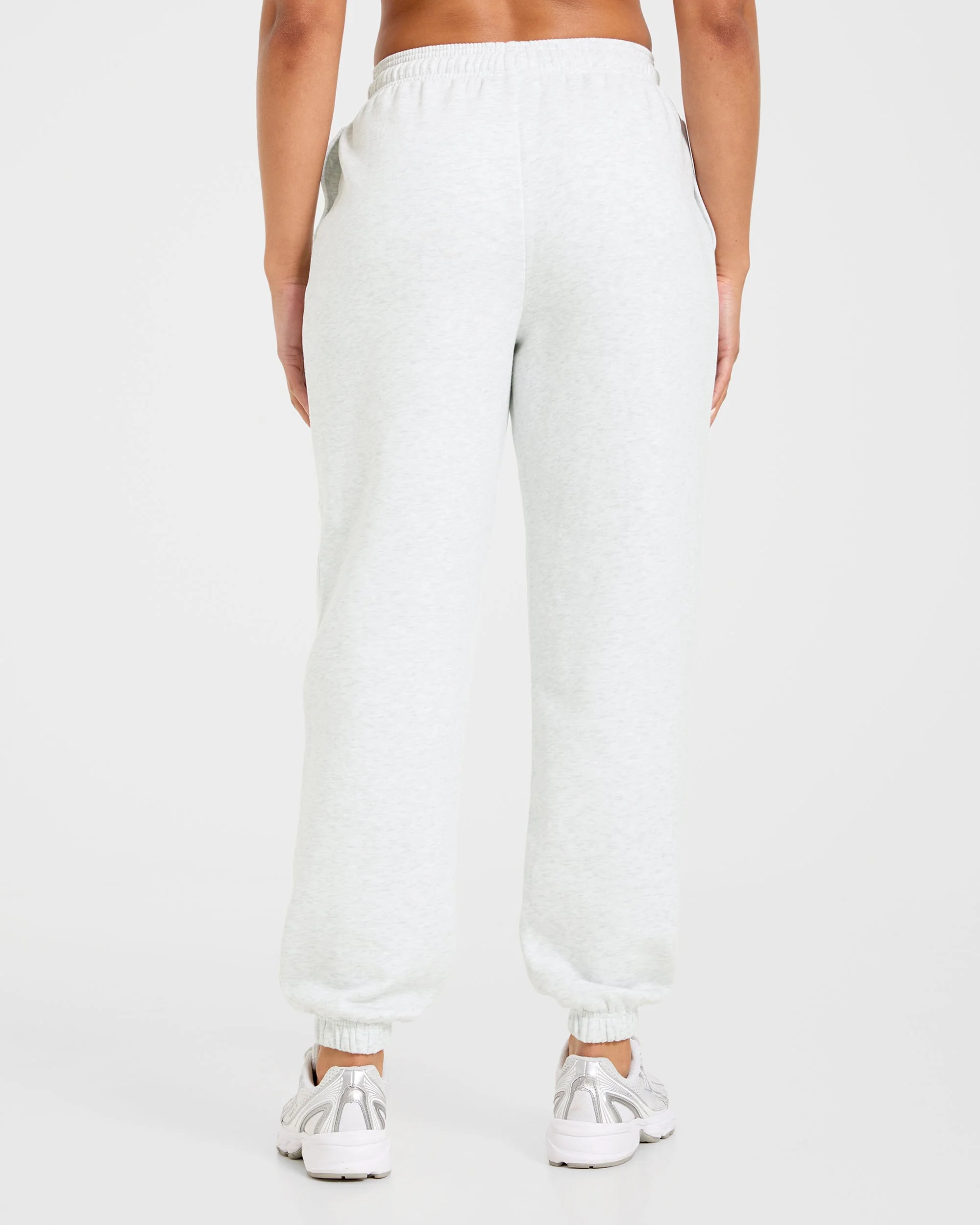 Lifestyle Oversized Joggers - Heather Grey - Image 2