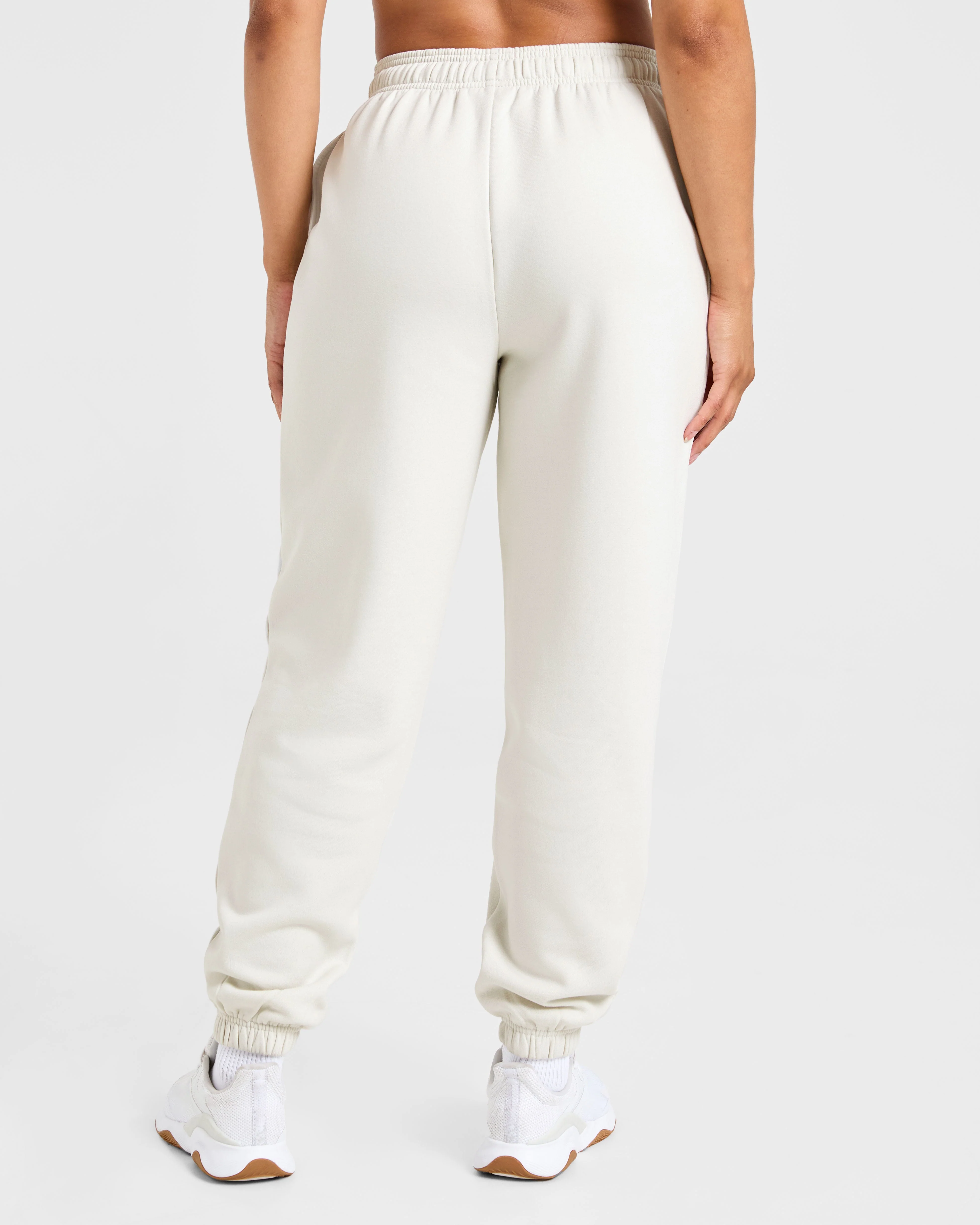 Lifestyle Oversized Joggers - Off White - Image 2