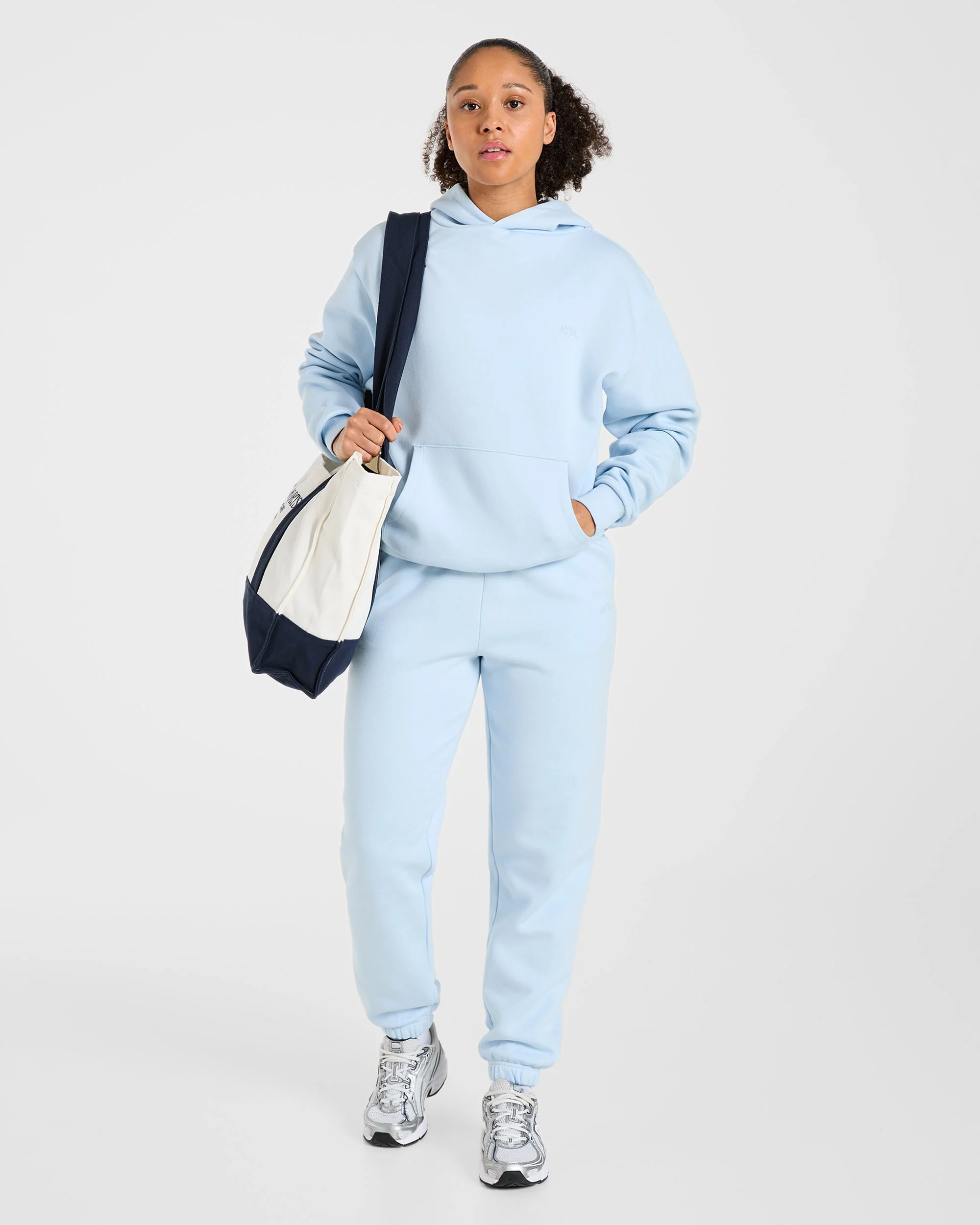 Lifestyle Oversized Joggers - Spring Blue - Image 8